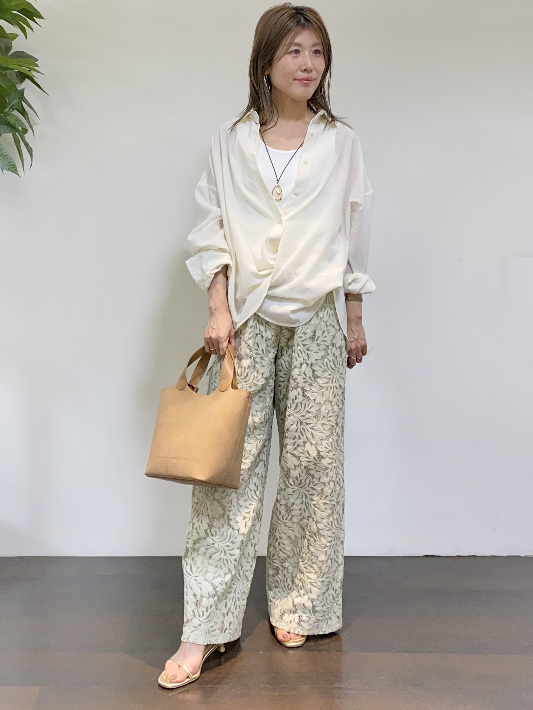tomoさんの「UNTITLED｜◆【洗える/ストレッチ性】ダブルブレストジャケット」を使ったコーディネート