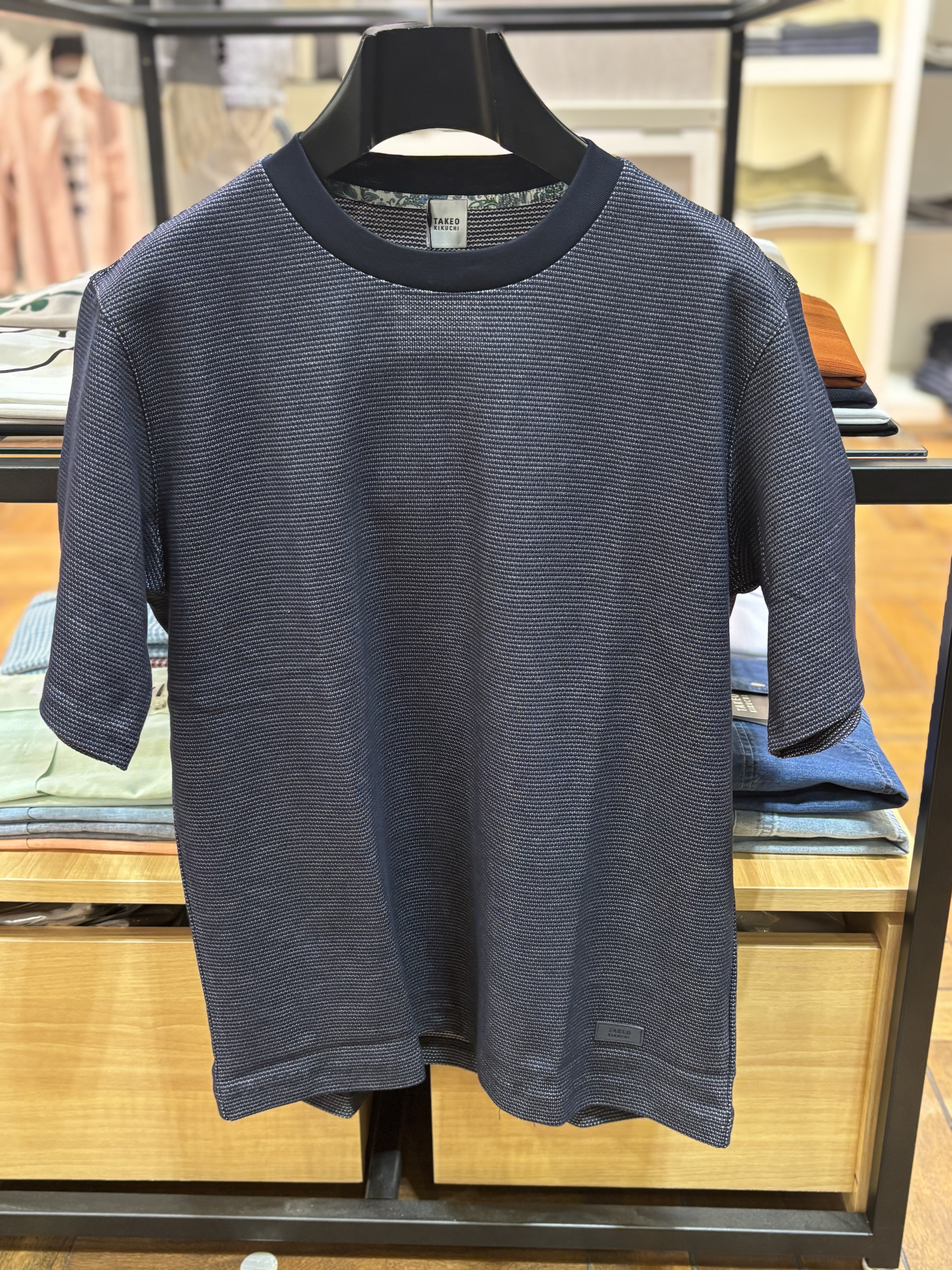 ヒナさんの「TAKEO KIKUCHI｜【抗菌防臭】ステイフレッシュ Tシャツ」を使ったコーディネート