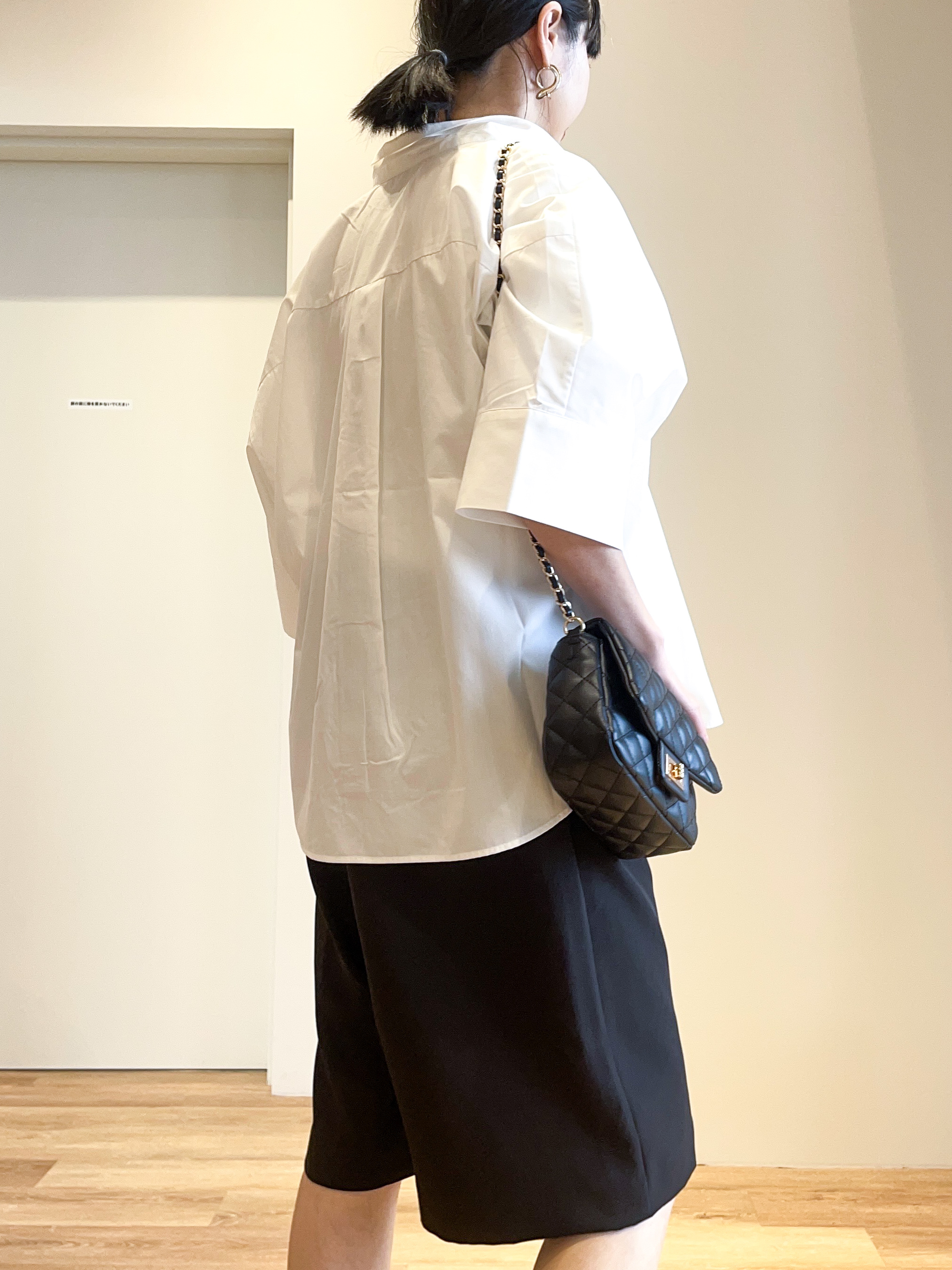 あいさんの「OPAQUE.CLIP｜【接触冷感】ハーフスリーブシャツ《洗濯機OK／防シワ加工》」を使ったコーディネート