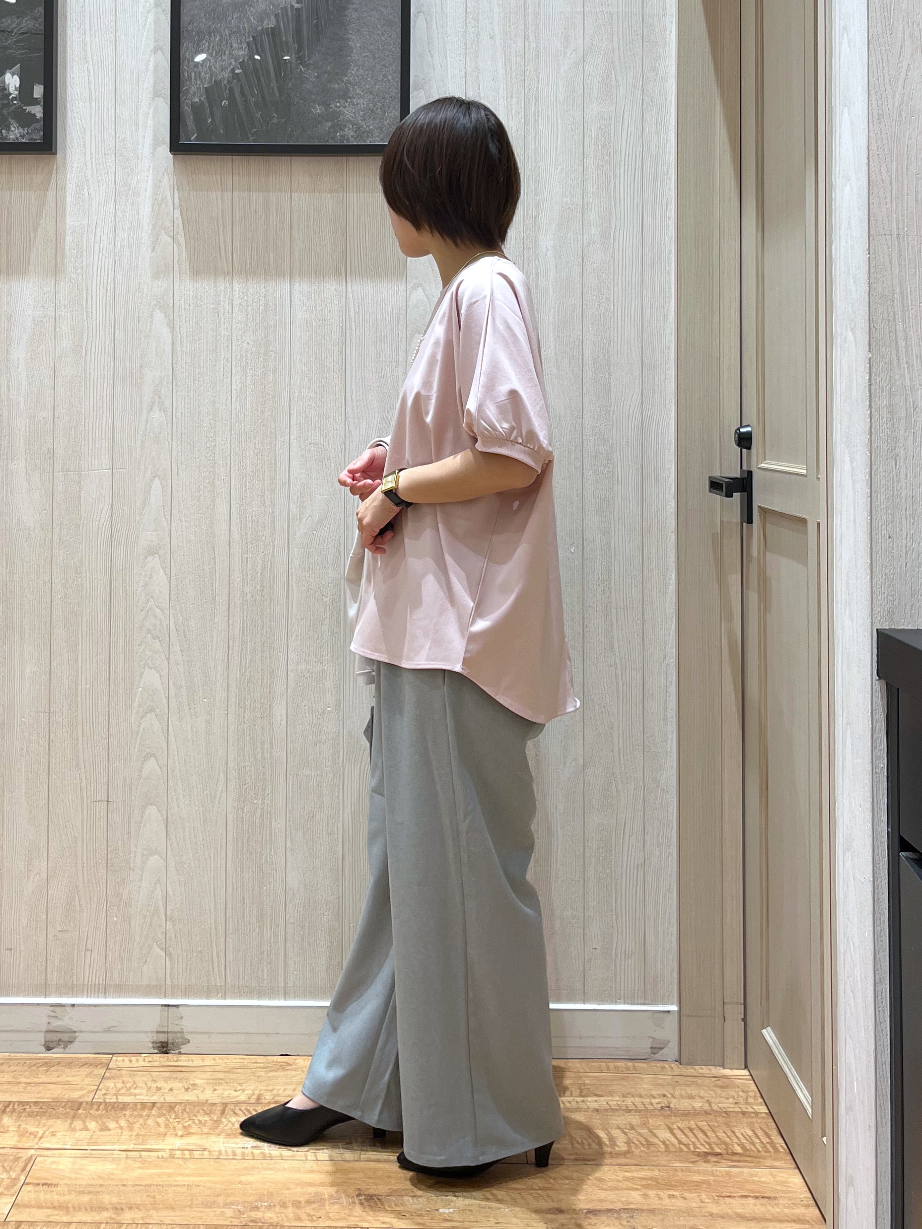 shirayuuuさんの「SHOO･LA･RUE｜【洗濯機可/UV】さらっとしたタッチが心地よい ミドルカーディガン」を使ったコーディネート