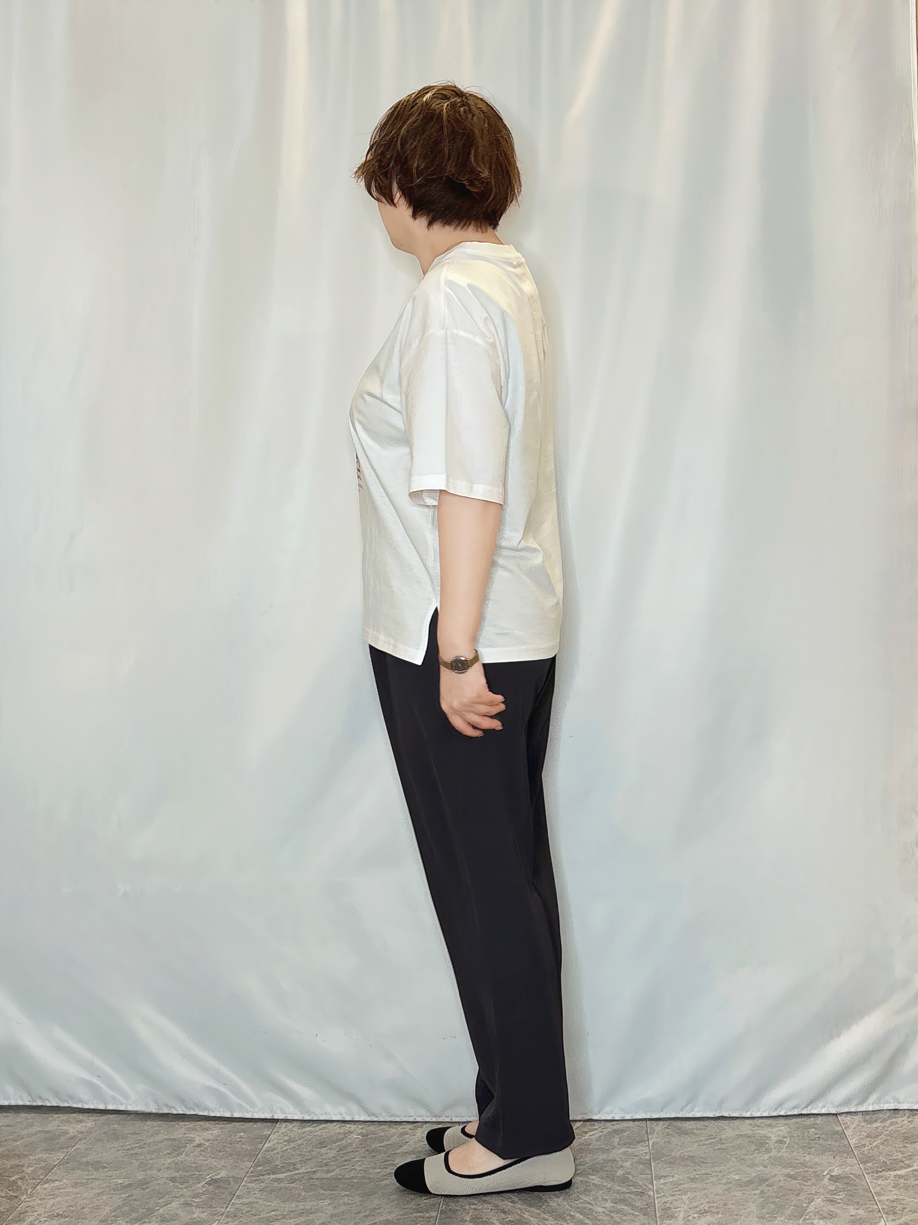たみさんの「SHOO･LA･RUE｜【S-LL/体型カバー】日焼け対策にも女性らしさを UVカットペプラムパーカ」を使ったコーディネート