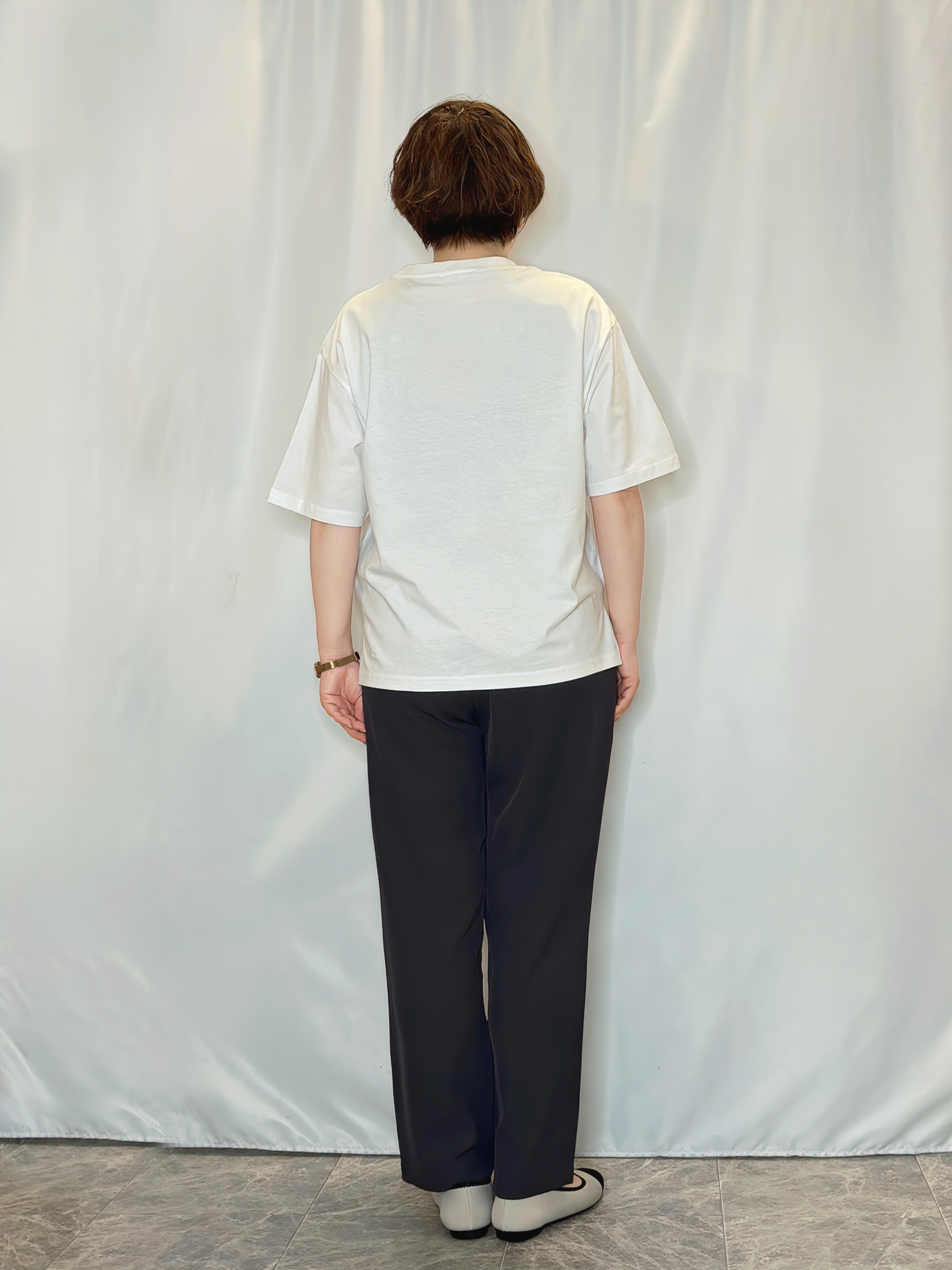 たみさんの「SHOO･LA･RUE｜【S-LL/体型カバー】日焼け対策にも女性らしさを UVカットペプラムパーカ」を使ったコーディネート