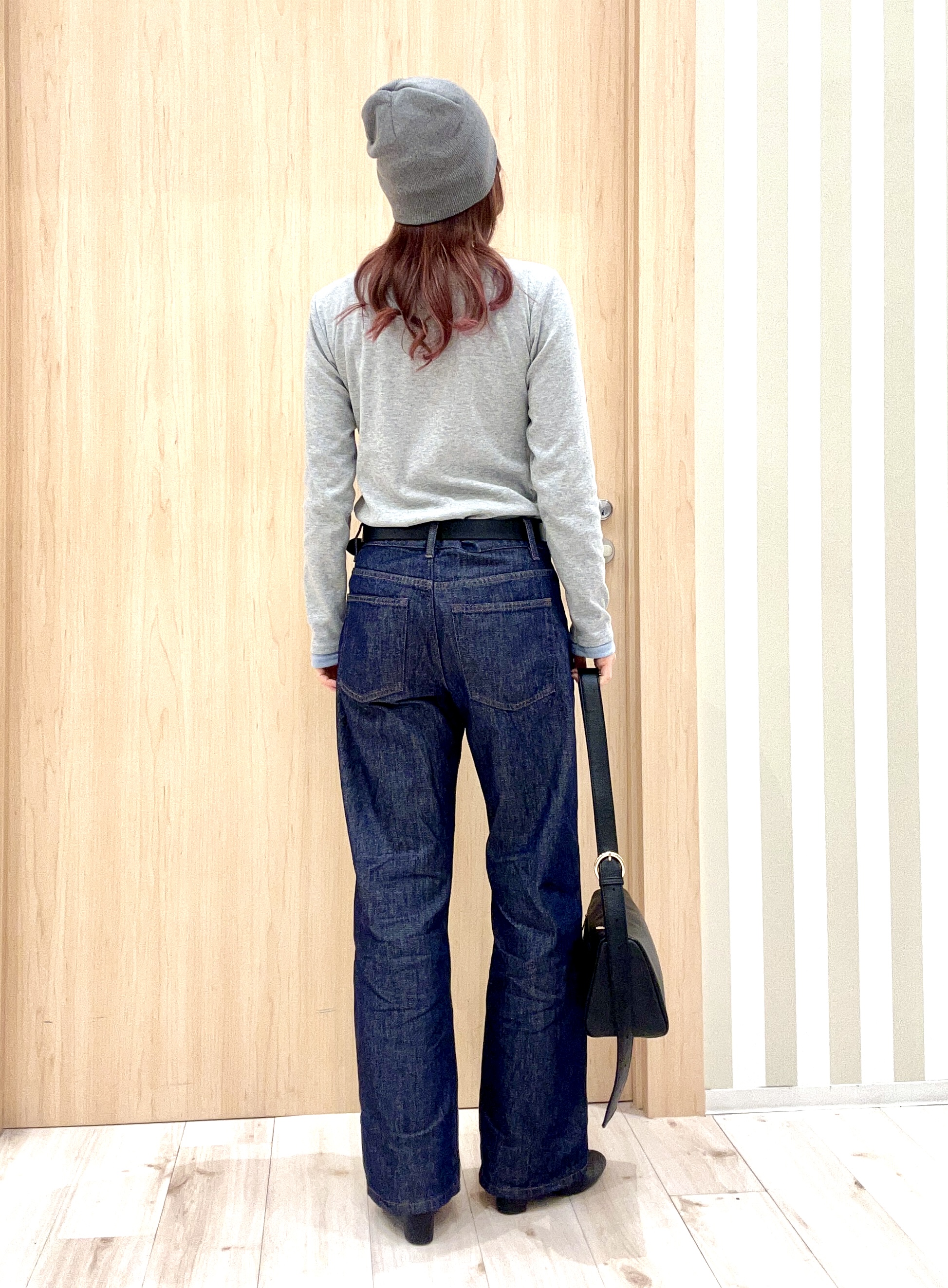 ririさんの「SHOO･LA･RUE｜シンプル牛革ベルト（3cm巾）」を使ったコーディネート