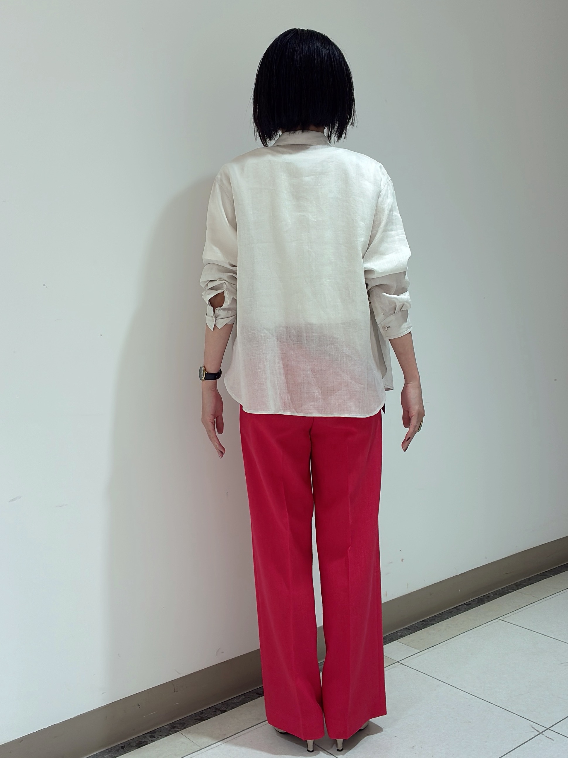 環さんの「UNTITLED｜【接触冷感】ドライタッチシャツ」を使ったコーディネート