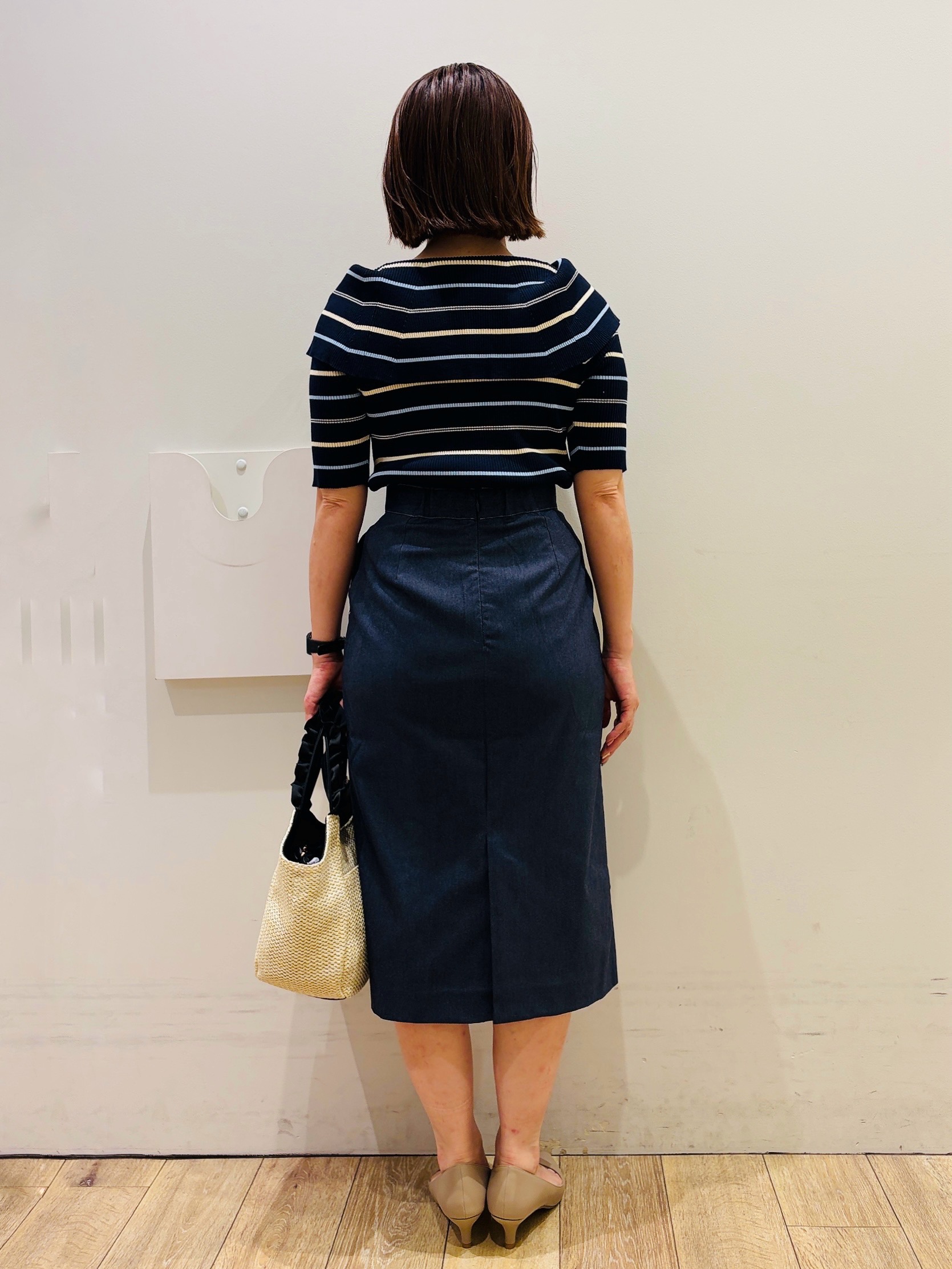 YUKOさんの「index｜クロスオーバルメタルリング」を使ったコーディネート