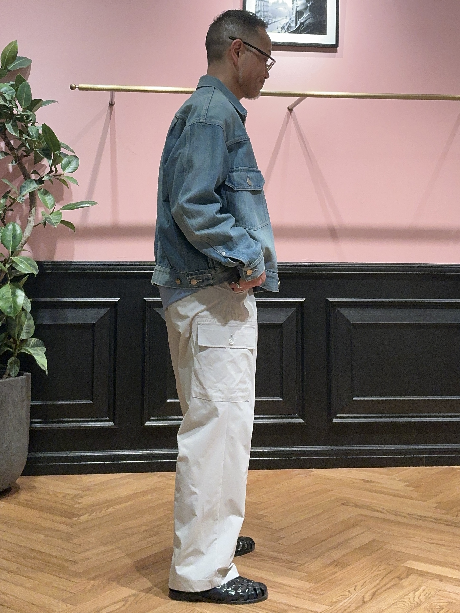 torigoeさんの「DRESSTERIOR｜【抗菌防臭／UVカット／しわ防止】クールデオドラント フライスロングTシャツ」を使ったコーディネート