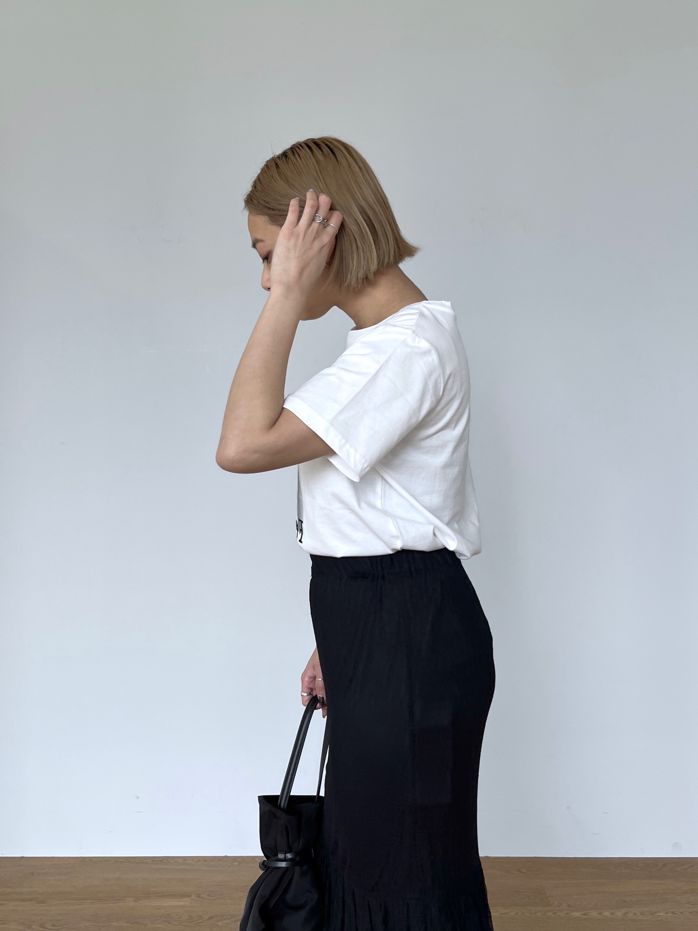 Harukaさんの「INDIVI｜Comfy SET UP｜ハーフスリーブジャケット【セットアップ対応／通勤／接触冷感／UVカット】」を使ったコーディネート