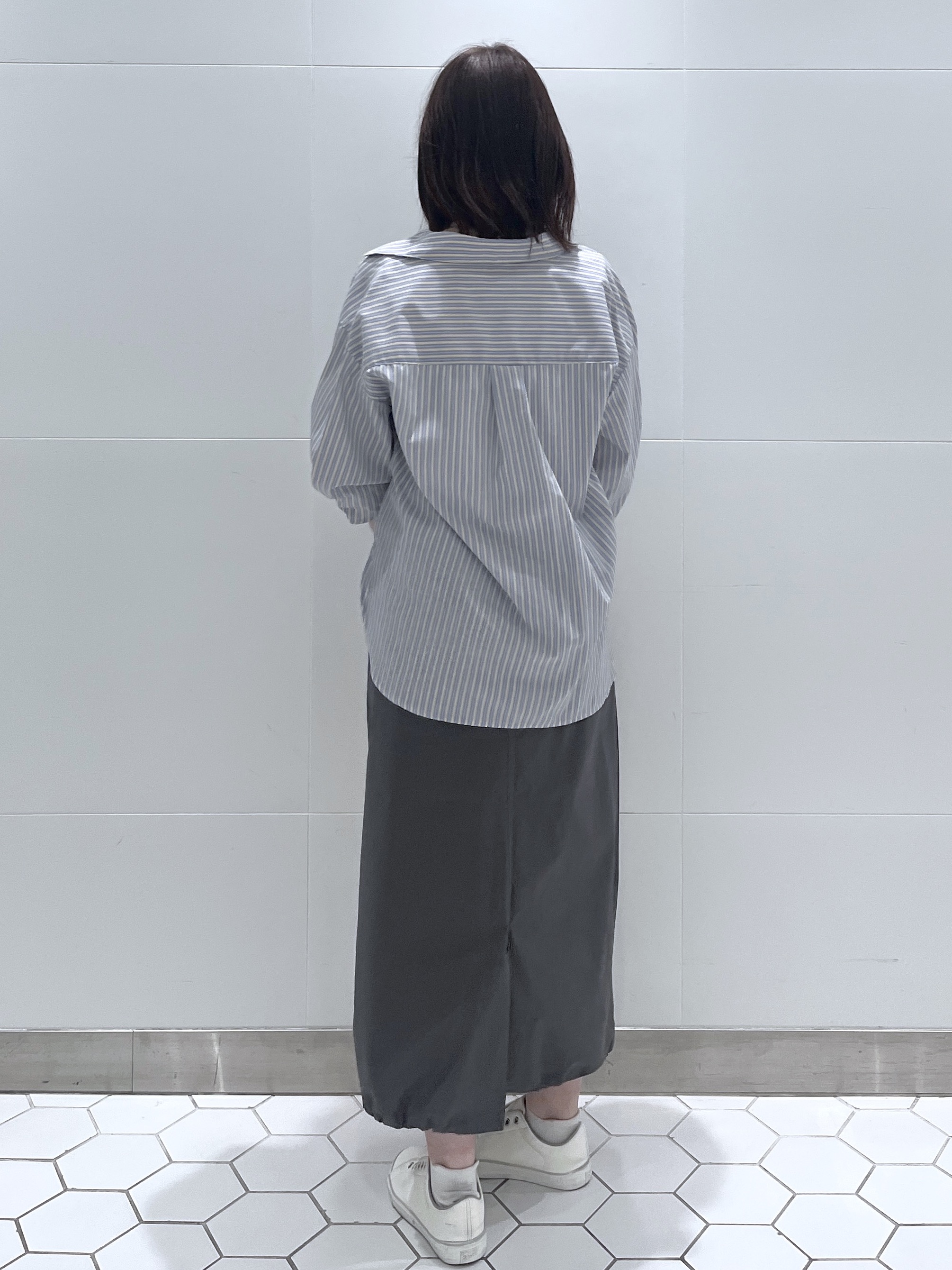 Makinoさんの「Dessin｜【洗える】スキッパーシャツブラウス」を使ったコーディネート