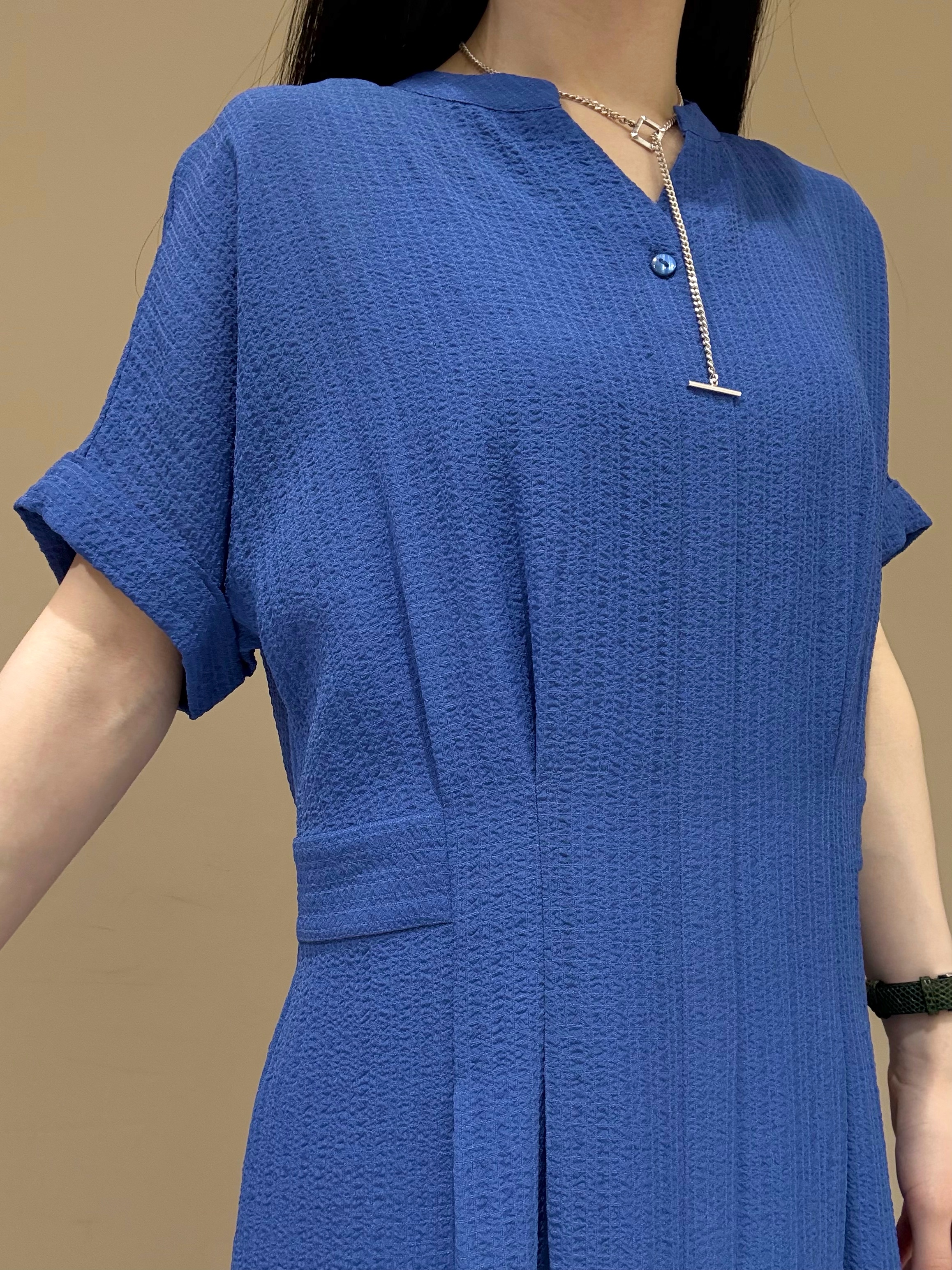 KEIKOさんの「INDIVI｜【接触冷感／2WAY】カシュクールリネンシャツ」を使ったコーディネート