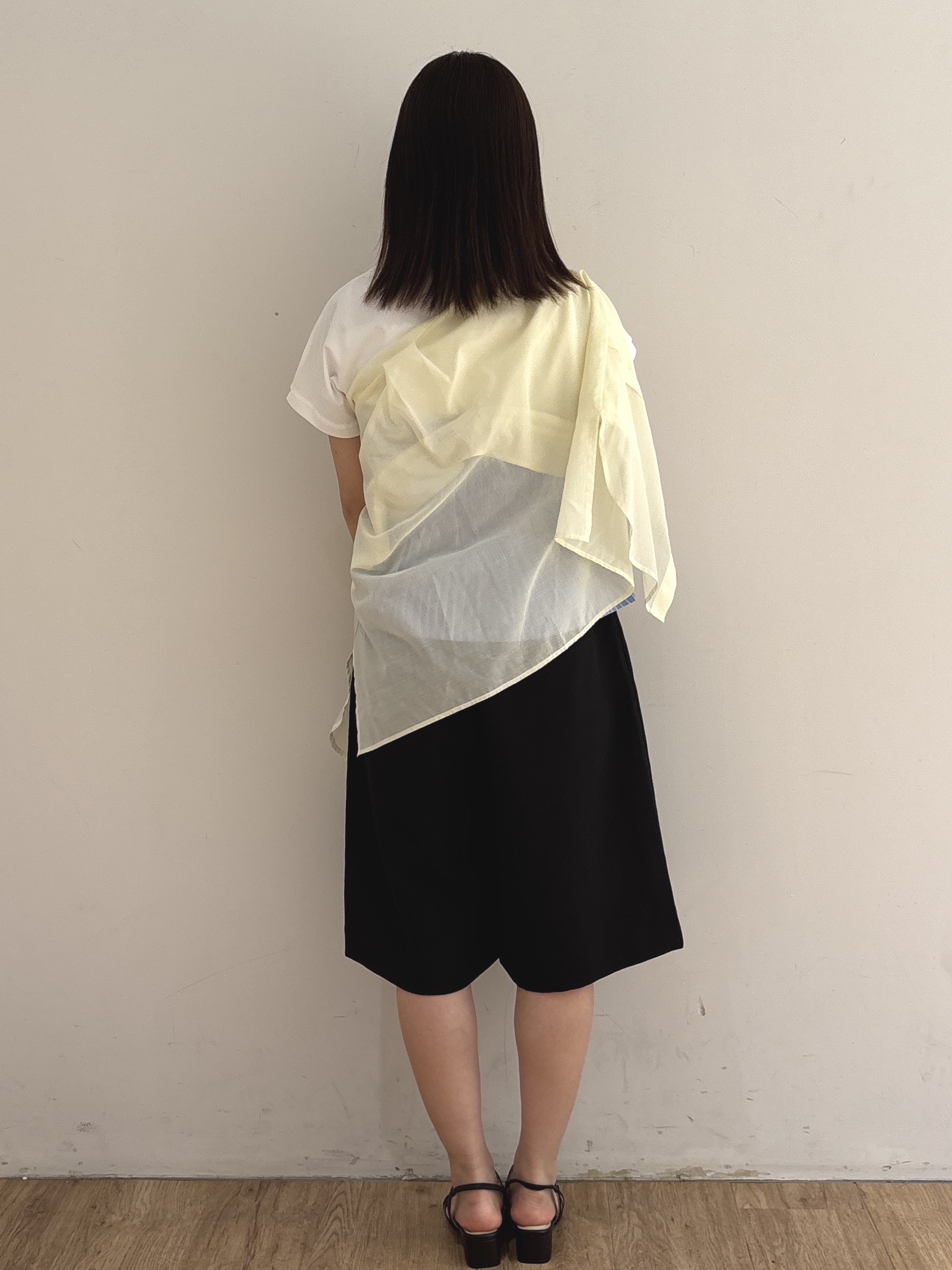 mireiさんの「OPAQUE.CLIP｜シアーローンシャツ【洗濯機OK】」を使ったコーディネート