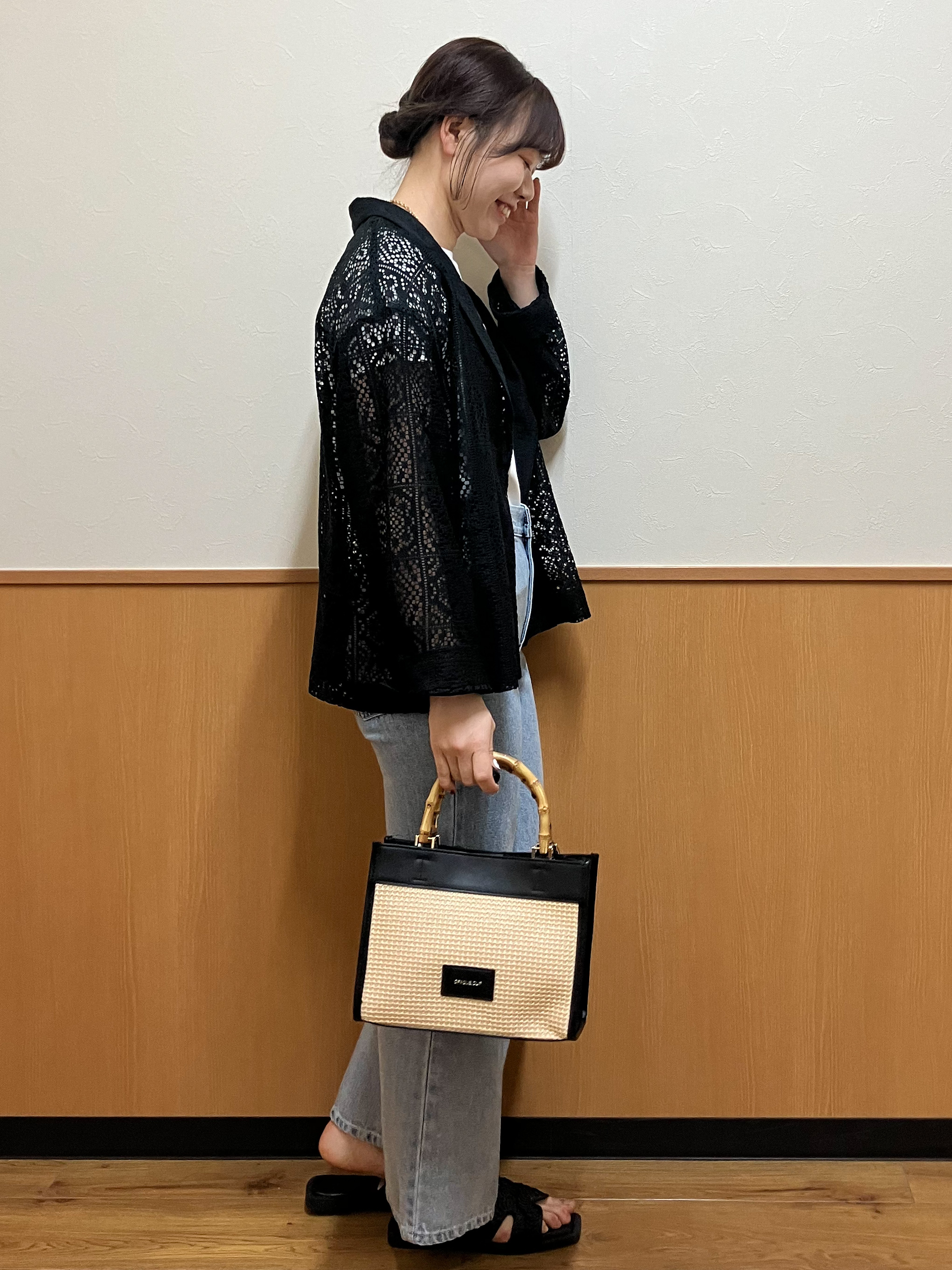 MAYUKIさんの「index｜レーステーラードジャケット【洗濯機OK】」を使ったコーディネート