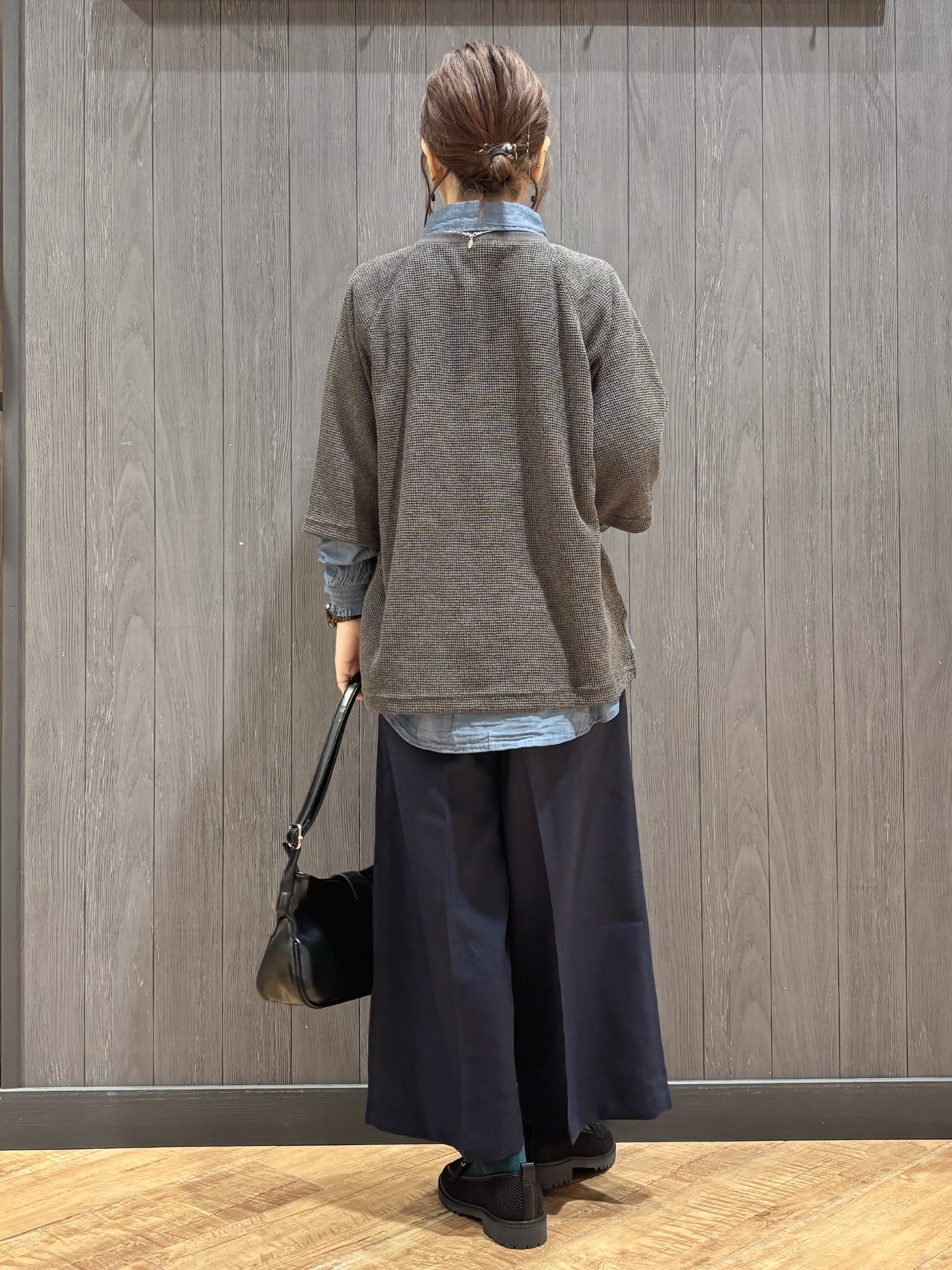 meiさんの「SHOO･LA･RUE｜【S-LL】ロープベルトが爽やか ガウチョパンツ」を使ったコーディネート