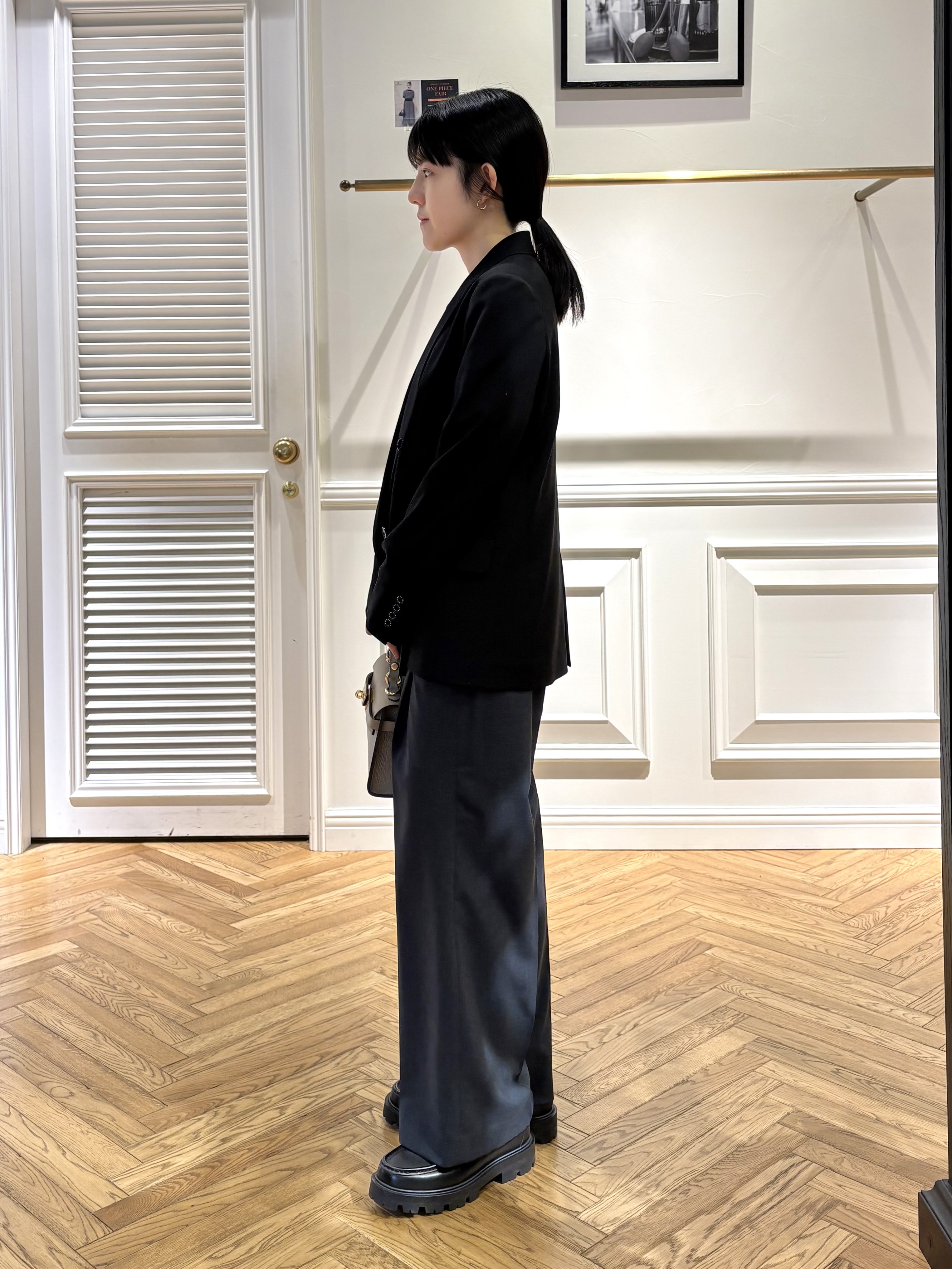 cocoさんの「DRESSTERIOR｜【otonaMUSE5月号掲載／セットアップ可】ウォッシャブルワイドタックパンツ」を使ったコーディネート