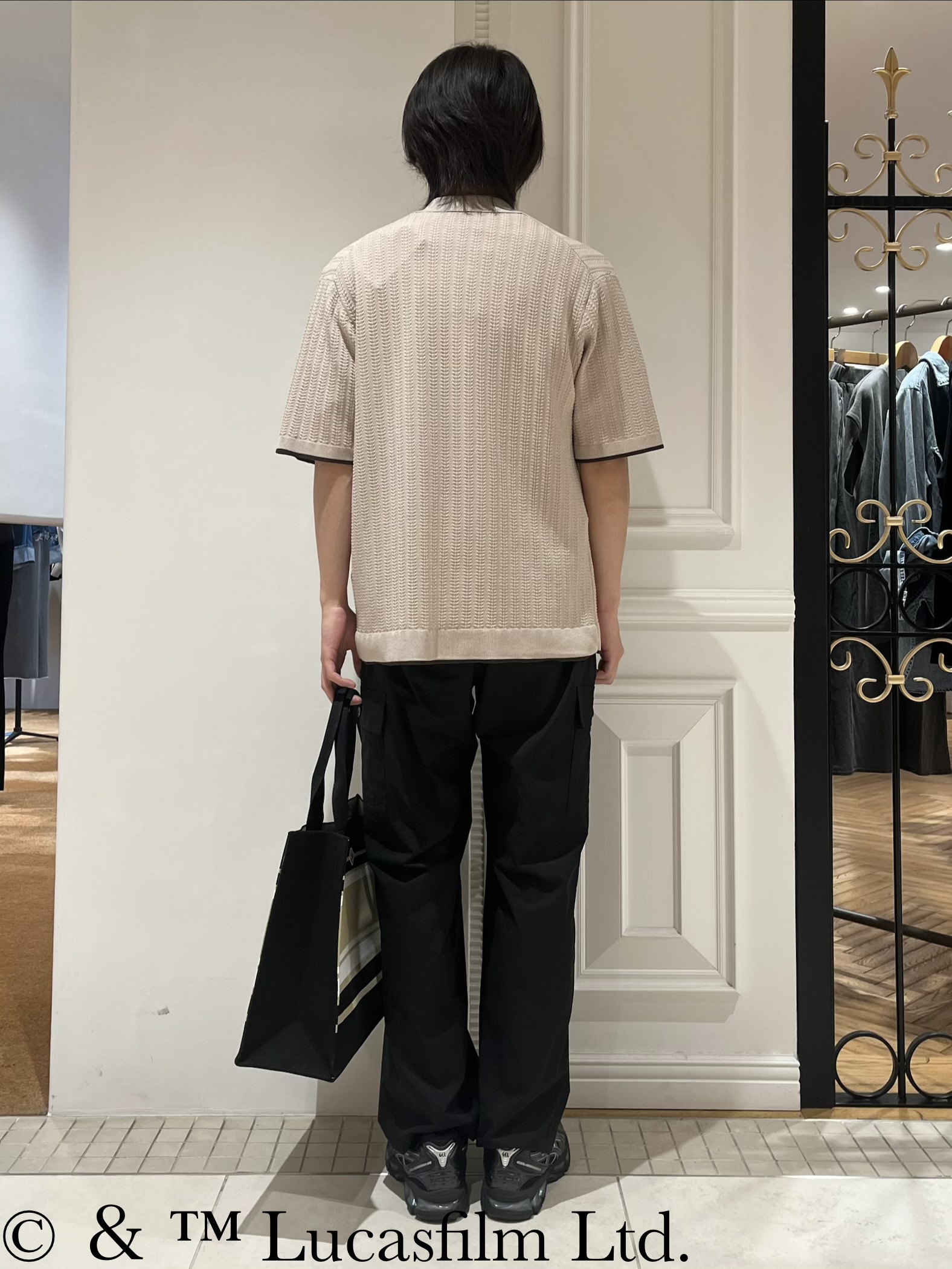 Watanabeさんの「DRESSTERIOR｜【Safari5月号掲載】ウォッシャブル キューバニットシャツ」を使ったコーディネート