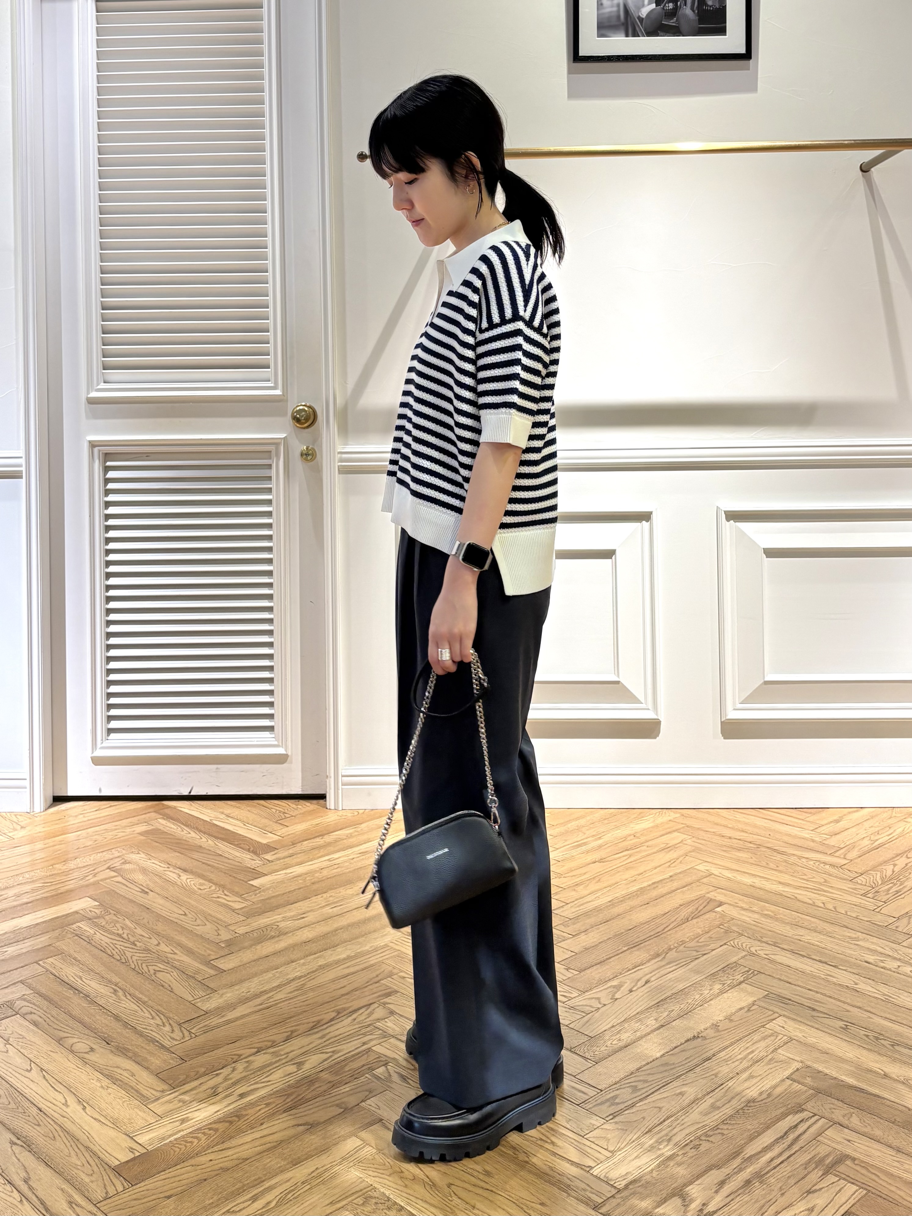 cocoさんの「DRESSTERIOR｜【otonaMUSE5月号掲載／セットアップ可】ウォッシャブルワイドタックパンツ」を使ったコーディネート