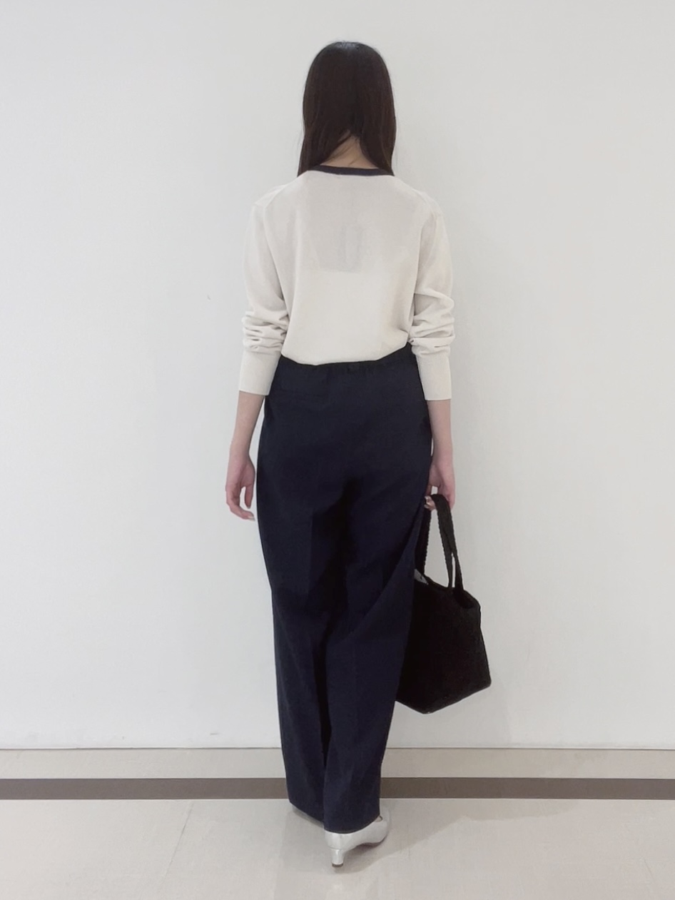 yukaさんの「Reflect｜【アンサンブル可】バイカラーカーディガン」を使ったコーディネート