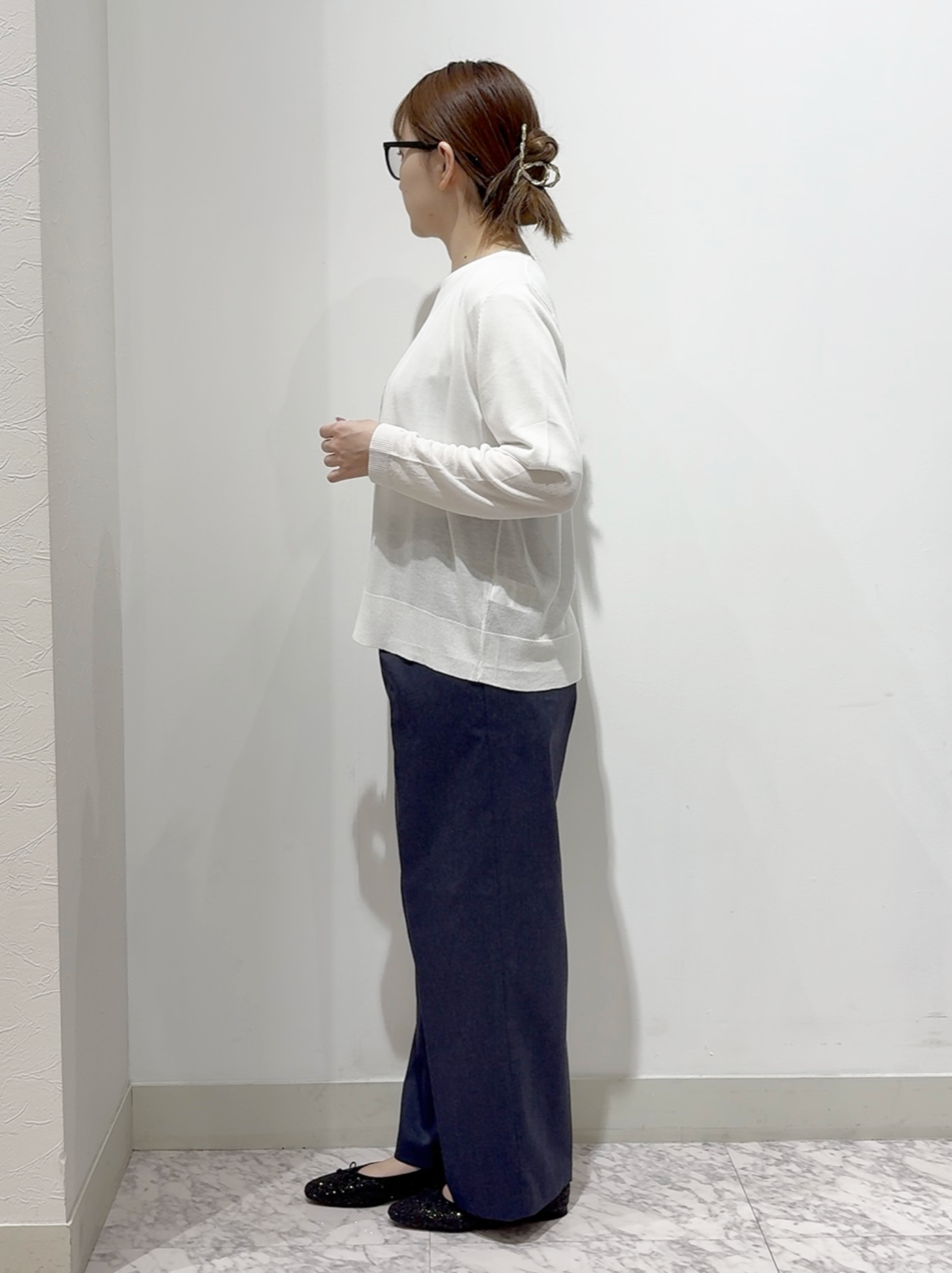 しかっちさんの「grove｜【UVカット/接触冷感】プリントアソート5分袖Tシャツ」を使ったコーディネート