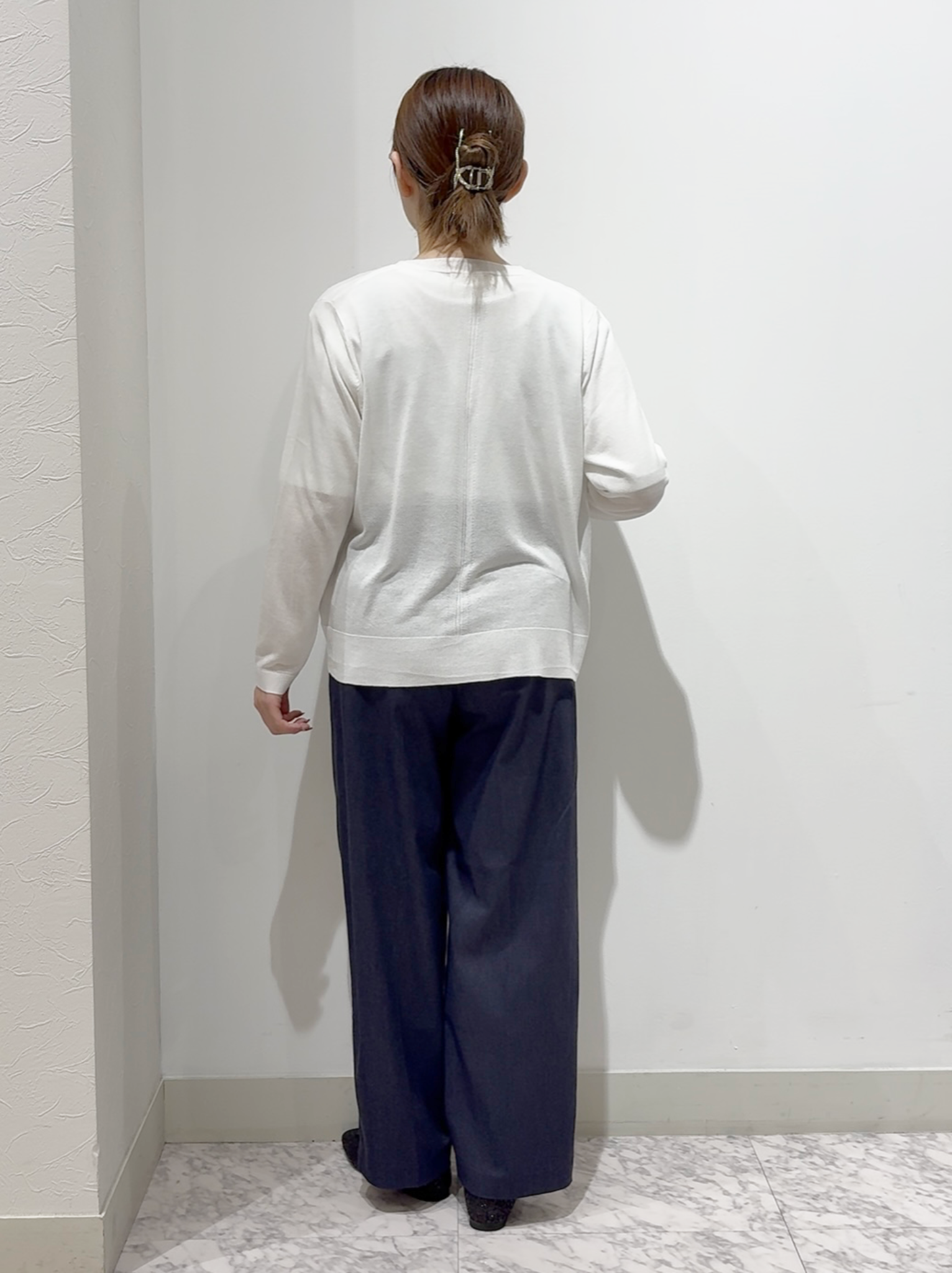 しかっちさんの「grove｜【UVカット/接触冷感】プリントアソート5分袖Tシャツ」を使ったコーディネート