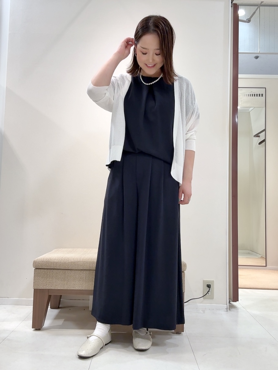 YUIさんの「UNTITLED｜【日除け・冷房対策に】コットンリネンカーディガン」を使ったコーディネート