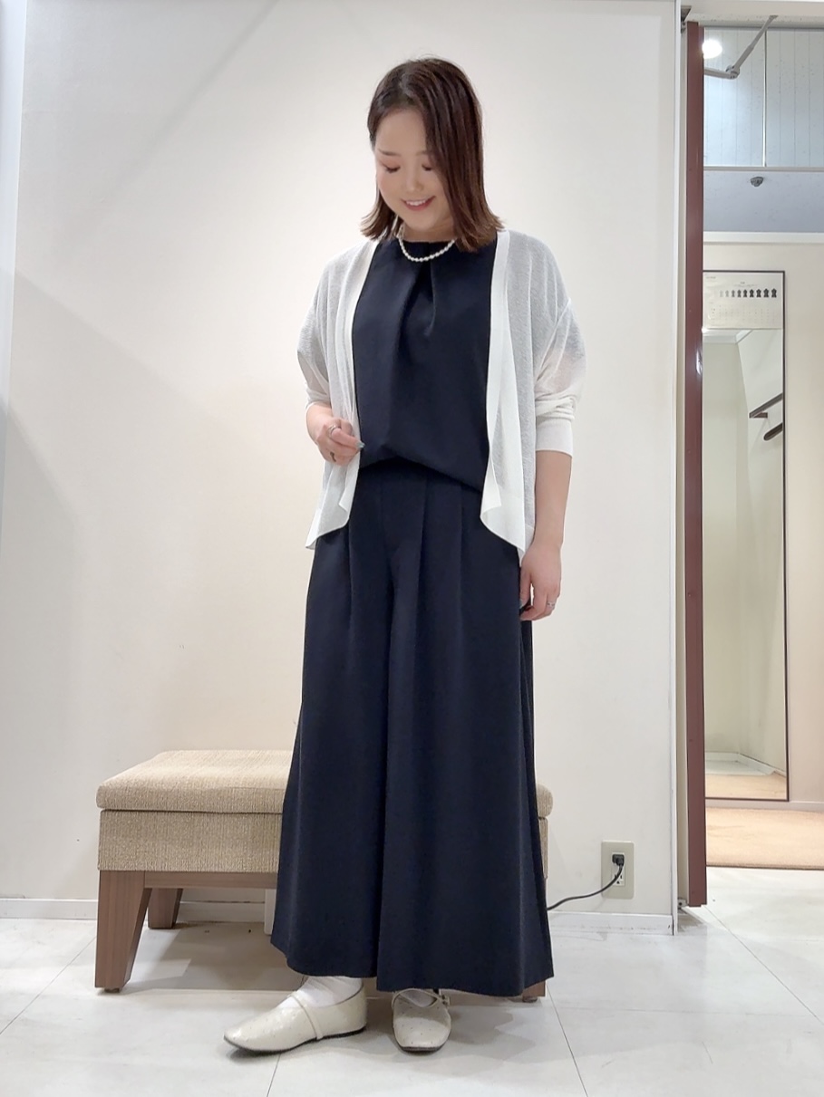 YUIさんの「UNTITLED｜【日除け・冷房対策に】コットンリネンカーディガン」を使ったコーディネート