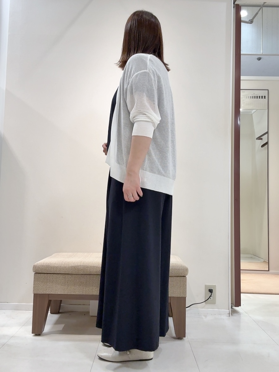 YUIさんの「UNTITLED｜【日除け・冷房対策に】コットンリネンカーディガン」を使ったコーディネート