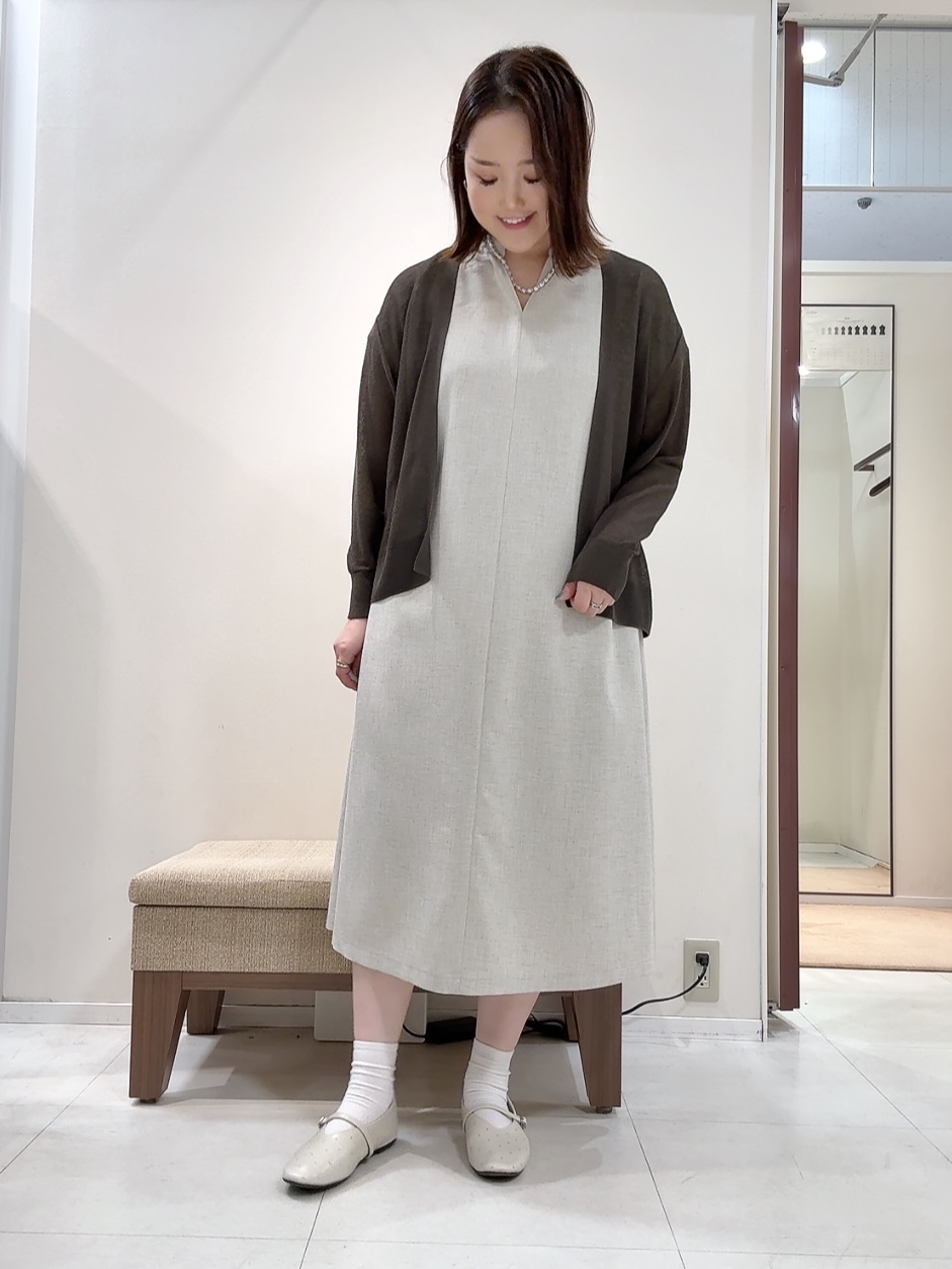 YUIさんの「UNTITLED｜【日除け・冷房対策に】コットンリネンカーディガン」を使ったコーディネート