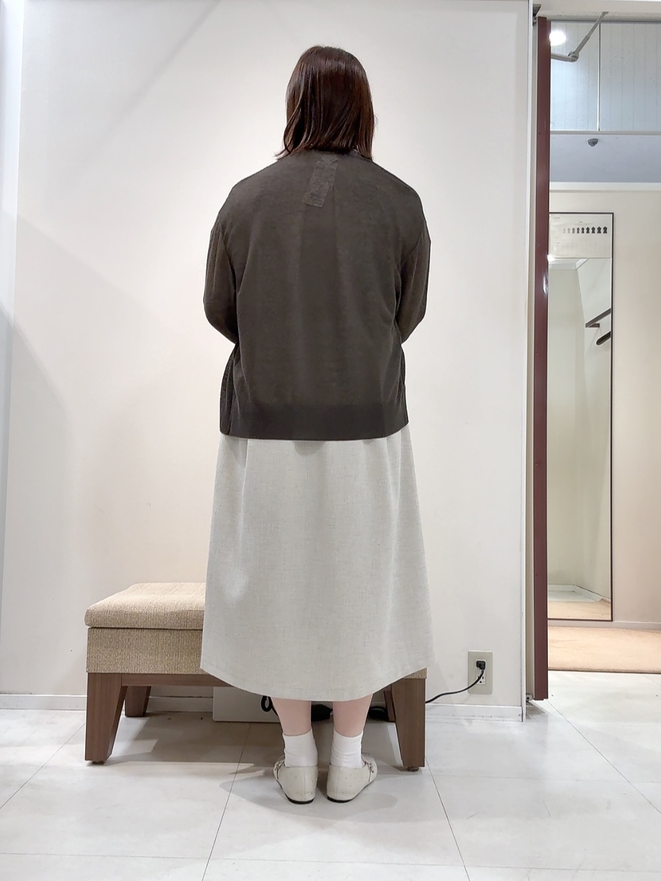YUIさんの「UNTITLED｜【日除け・冷房対策に】コットンリネンカーディガン」を使ったコーディネート