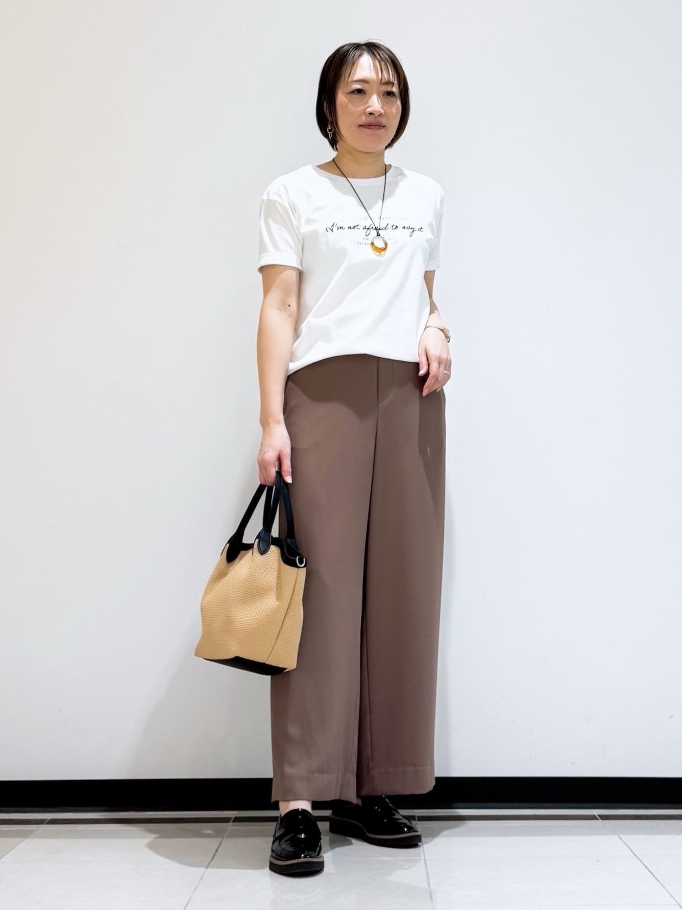 mikaさんの「INDIVI｜【接触冷感／透湿／着る日傘】ノーカラージャケット」を使ったコーディネート