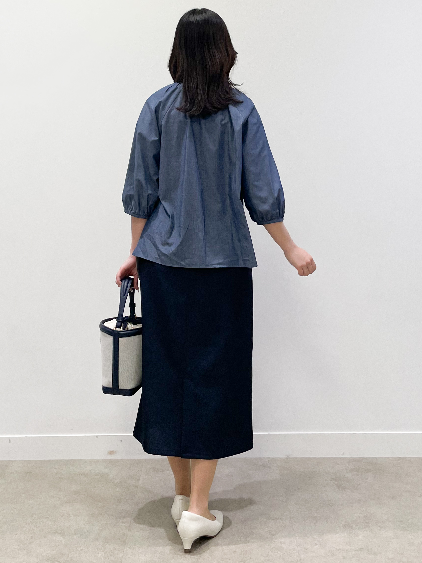 yukariさんの「Reflect｜プチハイネック フリルデザインブラウス」を使ったコーディネート