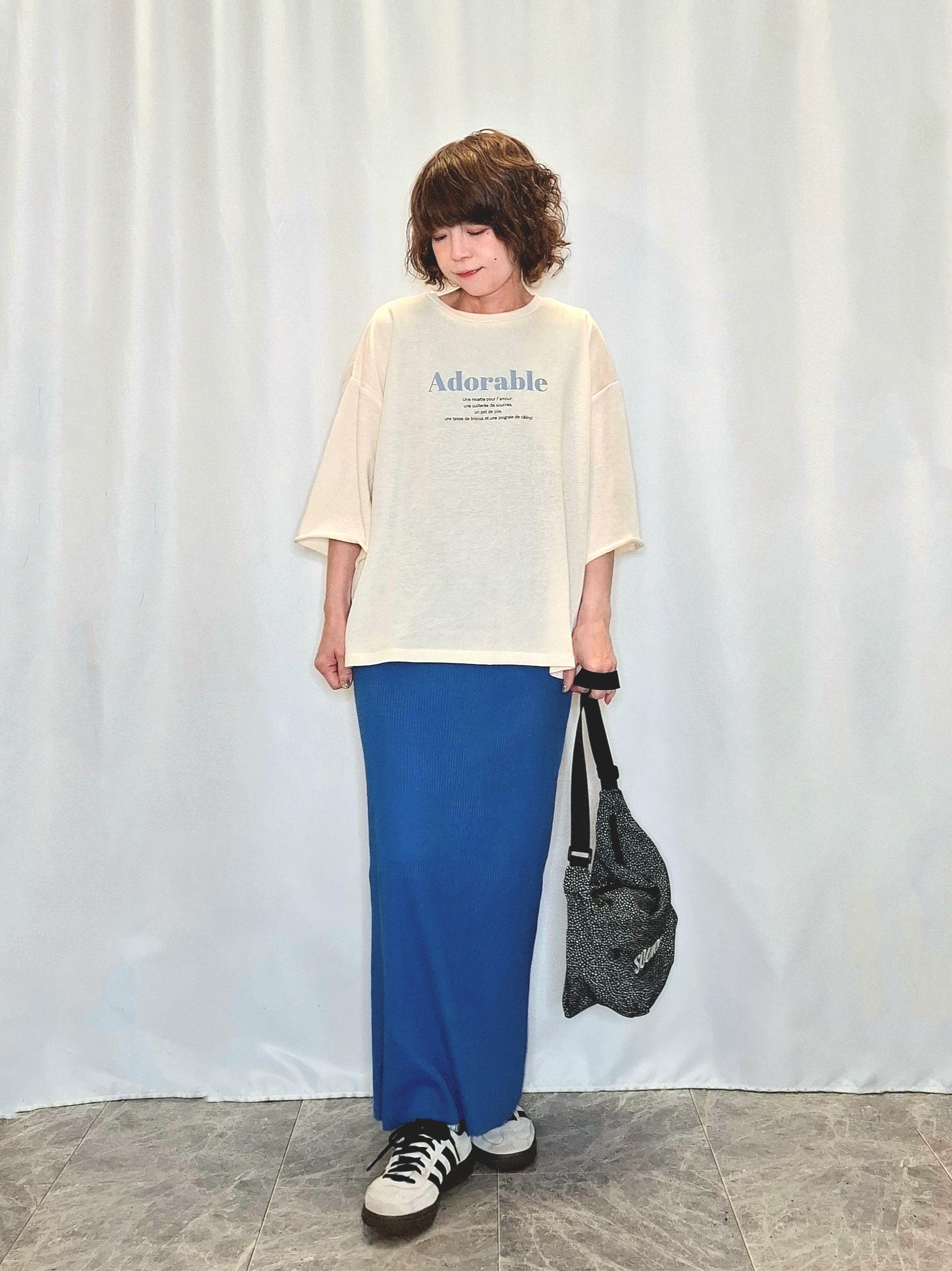 ぬーさんの「SHOO･LA･RUE｜【S-LL/体型カバー】日焼け対策にも女性らしさを UVカットペプラムパーカ」を使ったコーディネート