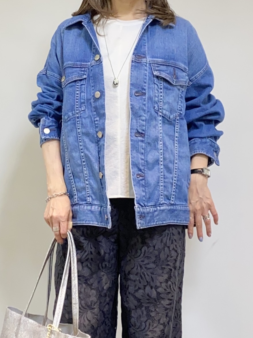 tomoさんの「UNTITLED｜【Healthy DENIM】別注Bran／デニムジャケット」を使ったコーディネート