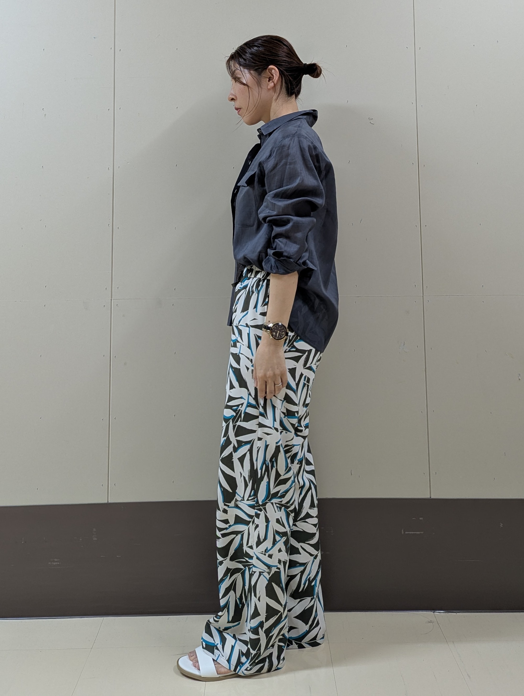 sachiさんの「UNTITLED｜【古畑星夏さん着用/接触冷感】ドライタッチシャツ」を使ったコーディネート
