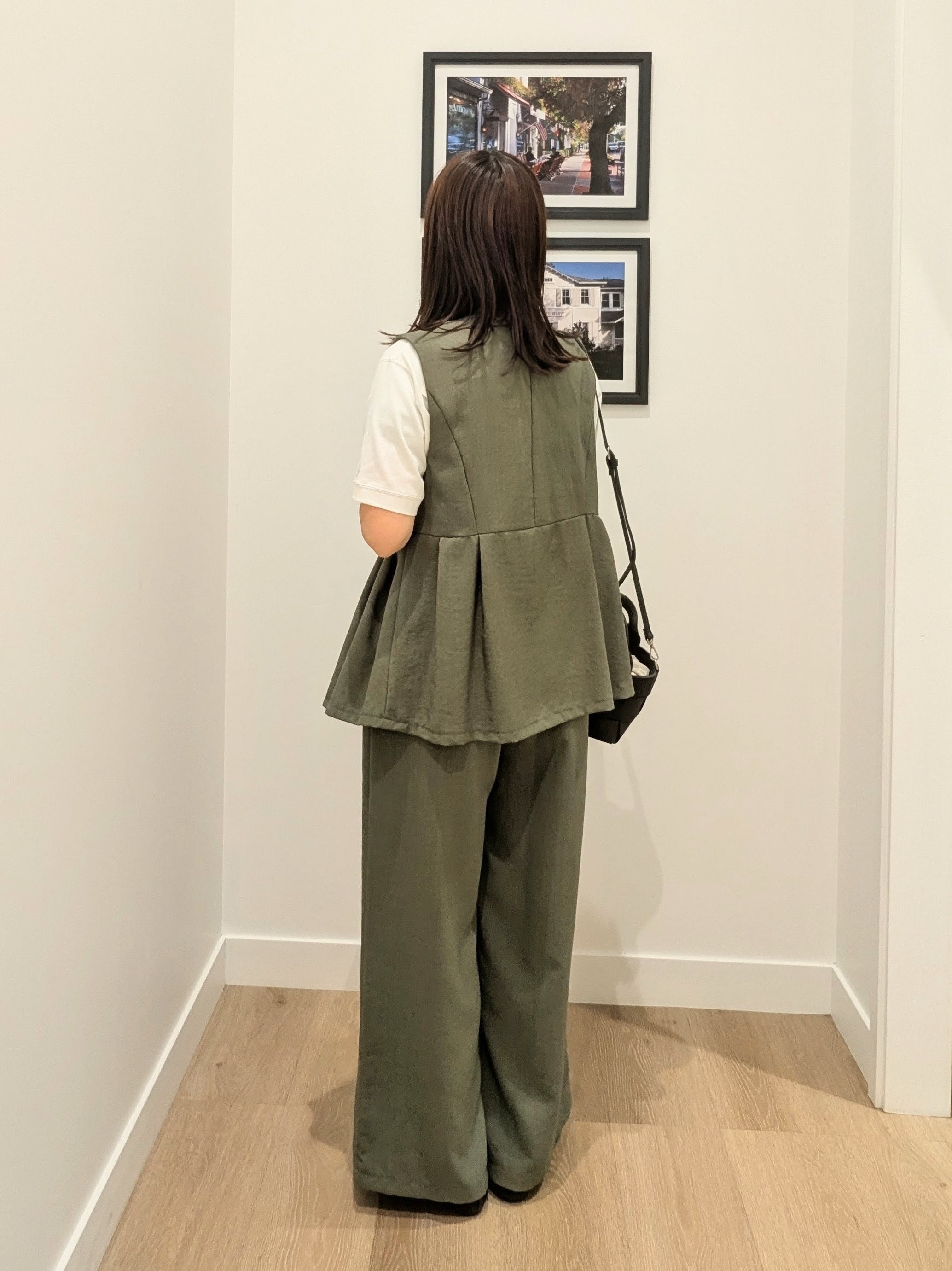 enさんの「Dessin｜【2WAY/軽量】メッシュシリーズミニトートバッグ」を使ったコーディネート