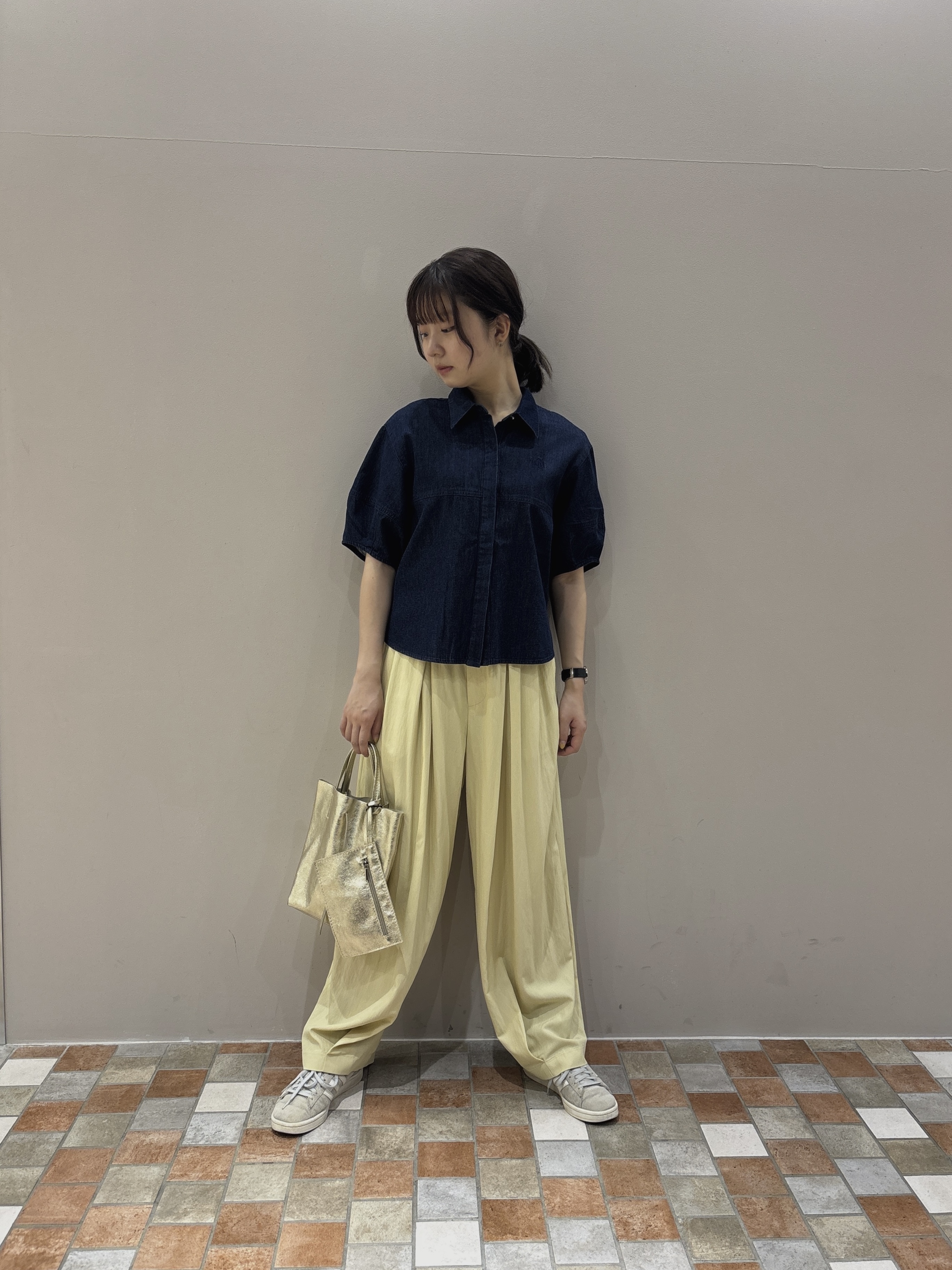 みゆさんの「INDIVI｜ターンアップイージーパンツ」を使ったコーディネート