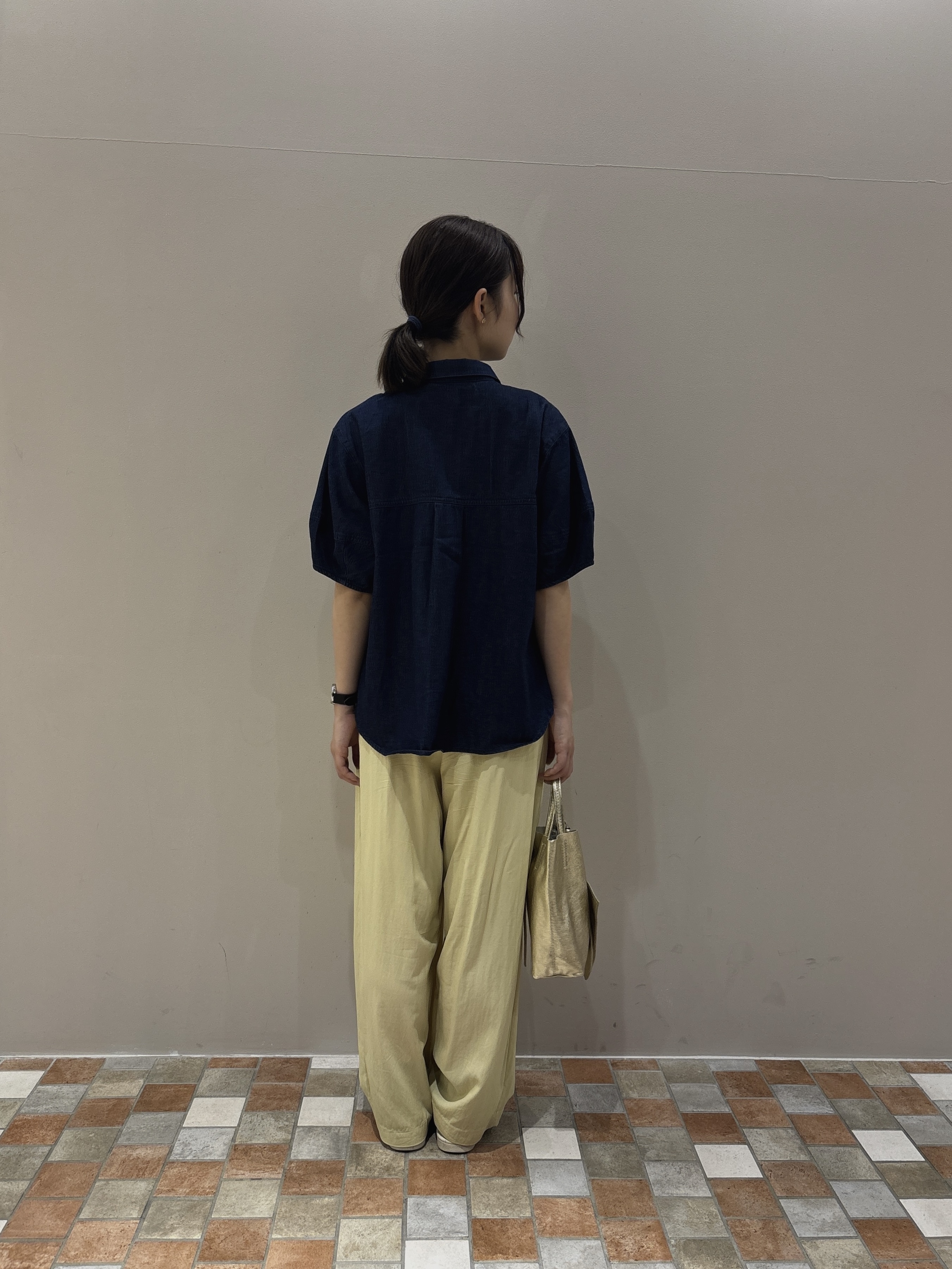 みゆさんの「INDIVI｜ターンアップイージーパンツ」を使ったコーディネート