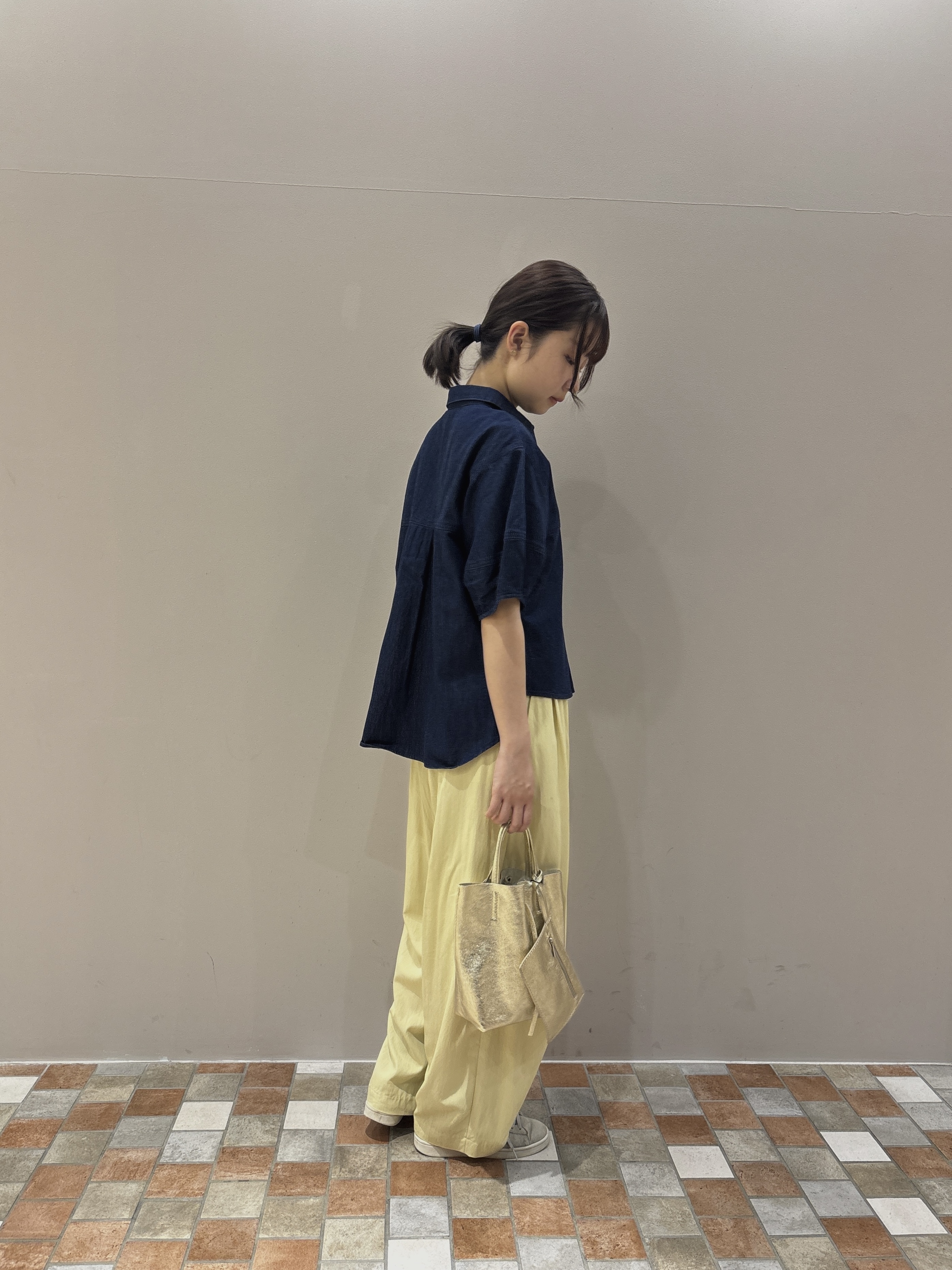 みゆさんの「INDIVI｜ターンアップイージーパンツ」を使ったコーディネート