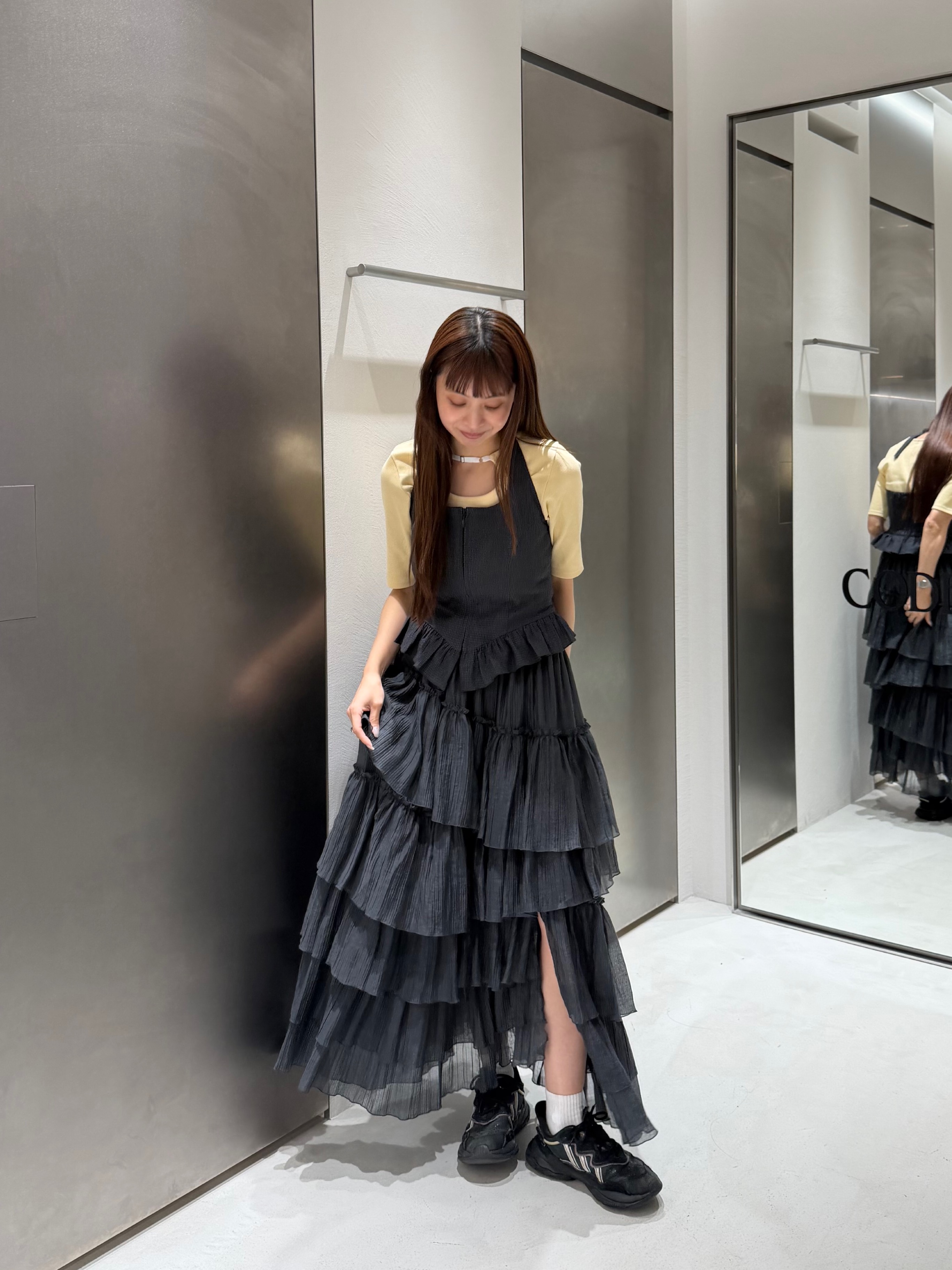 kanamiさんの「CODE A｜halter neck bustier」を使ったコーディネート
