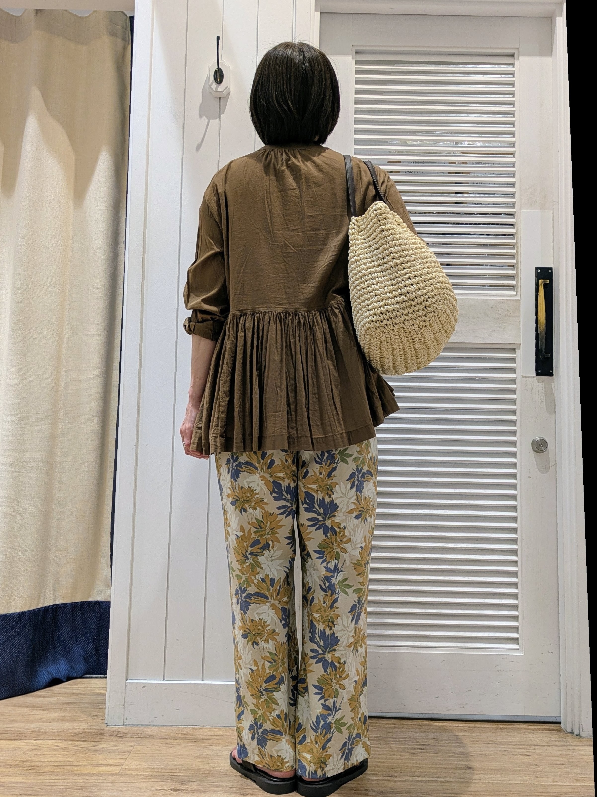 Asaさんの「Dessin｜ボイルブラウス」を使ったコーディネート