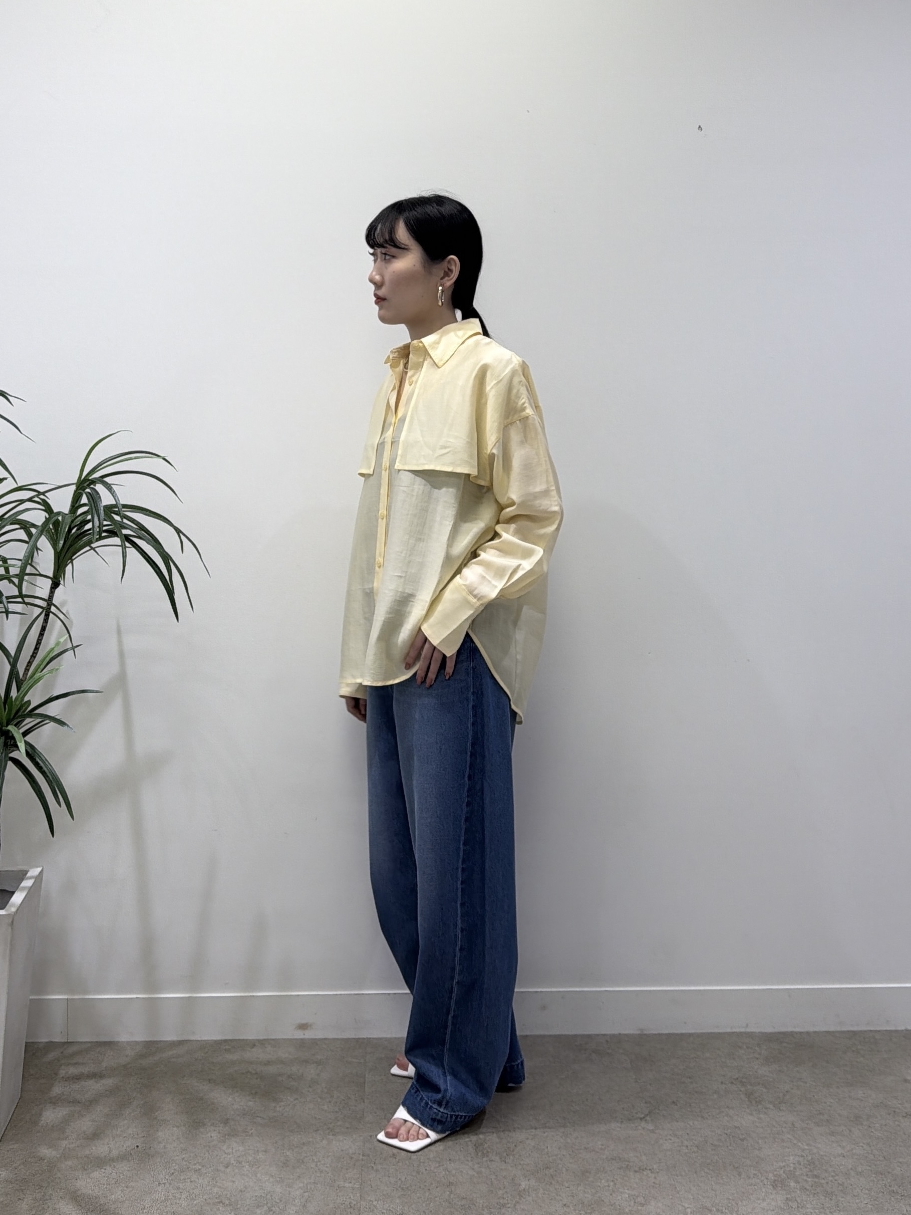 rinaさんの「INDIVI｜【接触冷感】ファインシアーブラウス」を使ったコーディネート