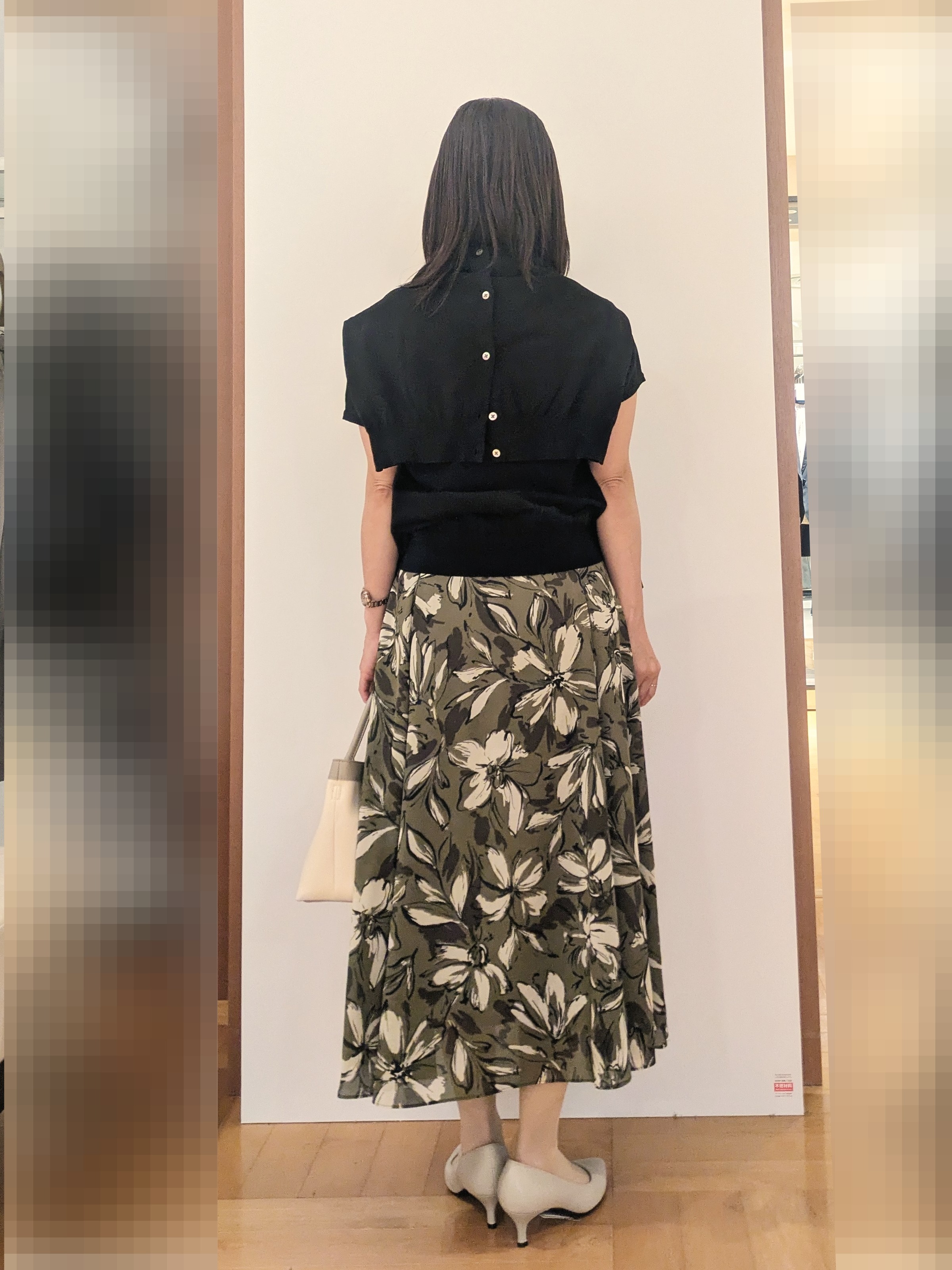laverさんの「UNTITLED｜【9色展開/アンサンブル可/洗える】コットンベーシックニット」を使ったコーディネート