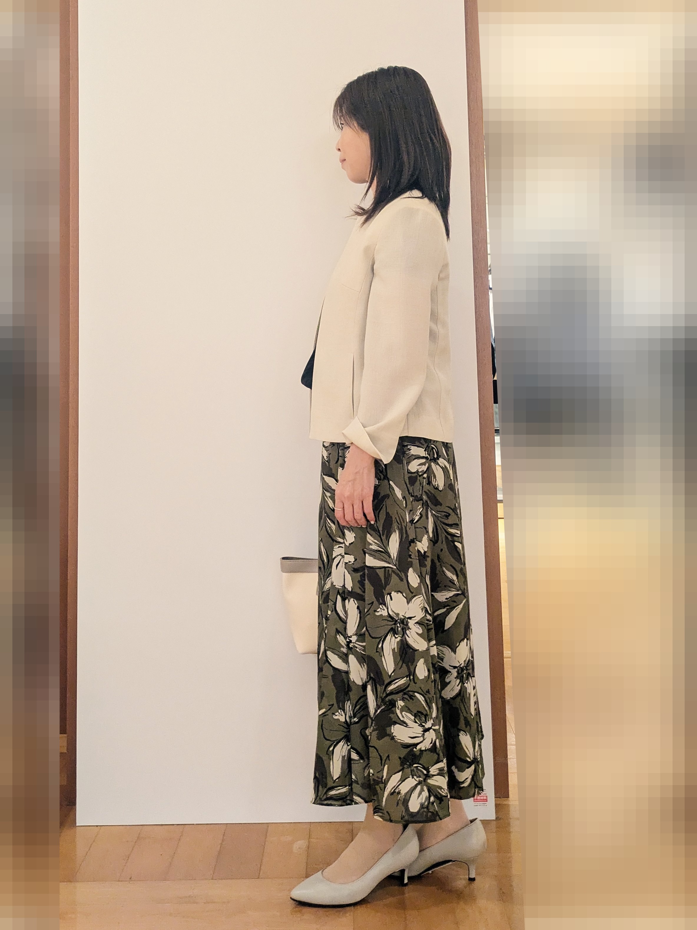 laverさんの「UNTITLED｜【清涼感/洗える】ミニマルシルエットジャケット」を使ったコーディネート