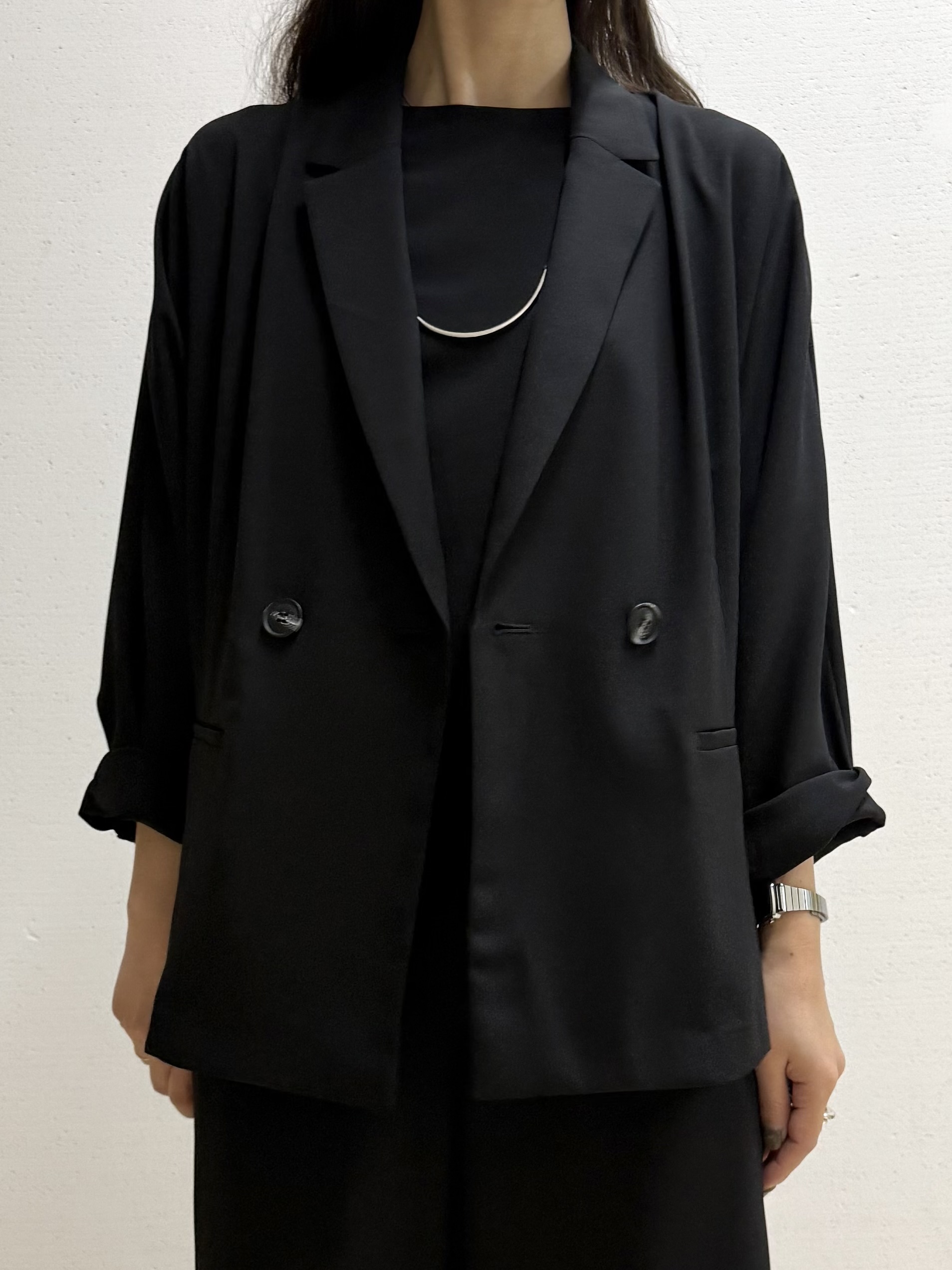 mamiさんの「INDIVI｜【接触冷感／透湿／着る日傘】ドルマントップス」を使ったコーディネート