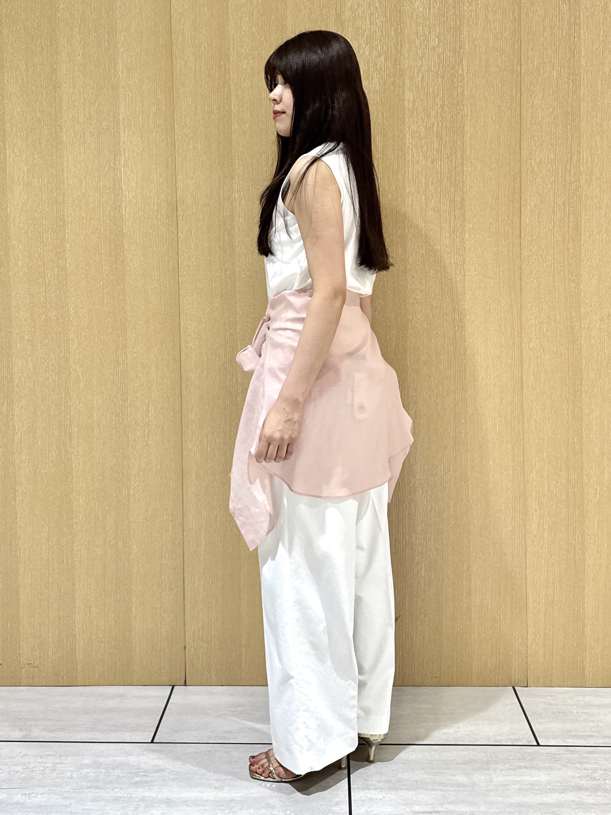nanaさんの「UNTITLED｜【接触冷感】ドライタッチシャツ」を使ったコーディネート