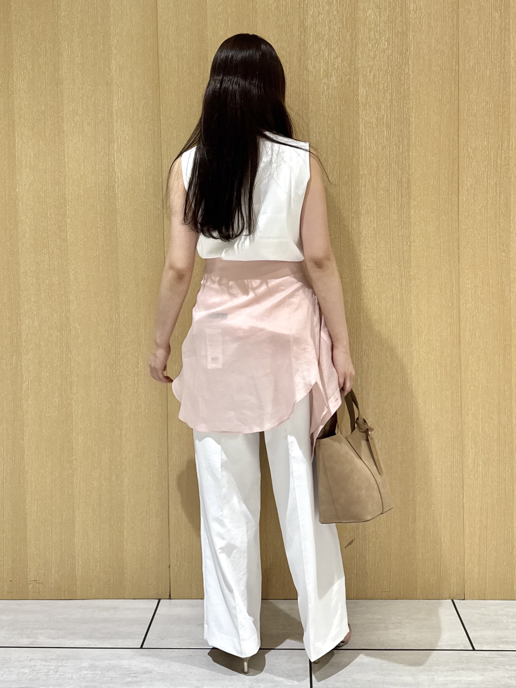 nanaさんの「UNTITLED｜【接触冷感】ドライタッチシャツ」を使ったコーディネート