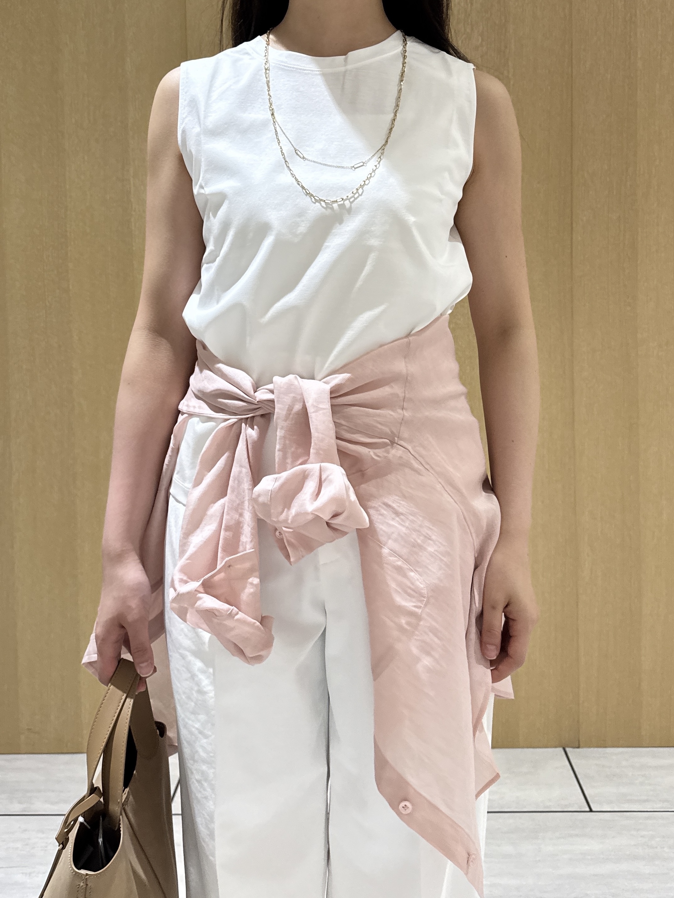 nanaさんの「UNTITLED｜【接触冷感】ドライタッチシャツ」を使ったコーディネート