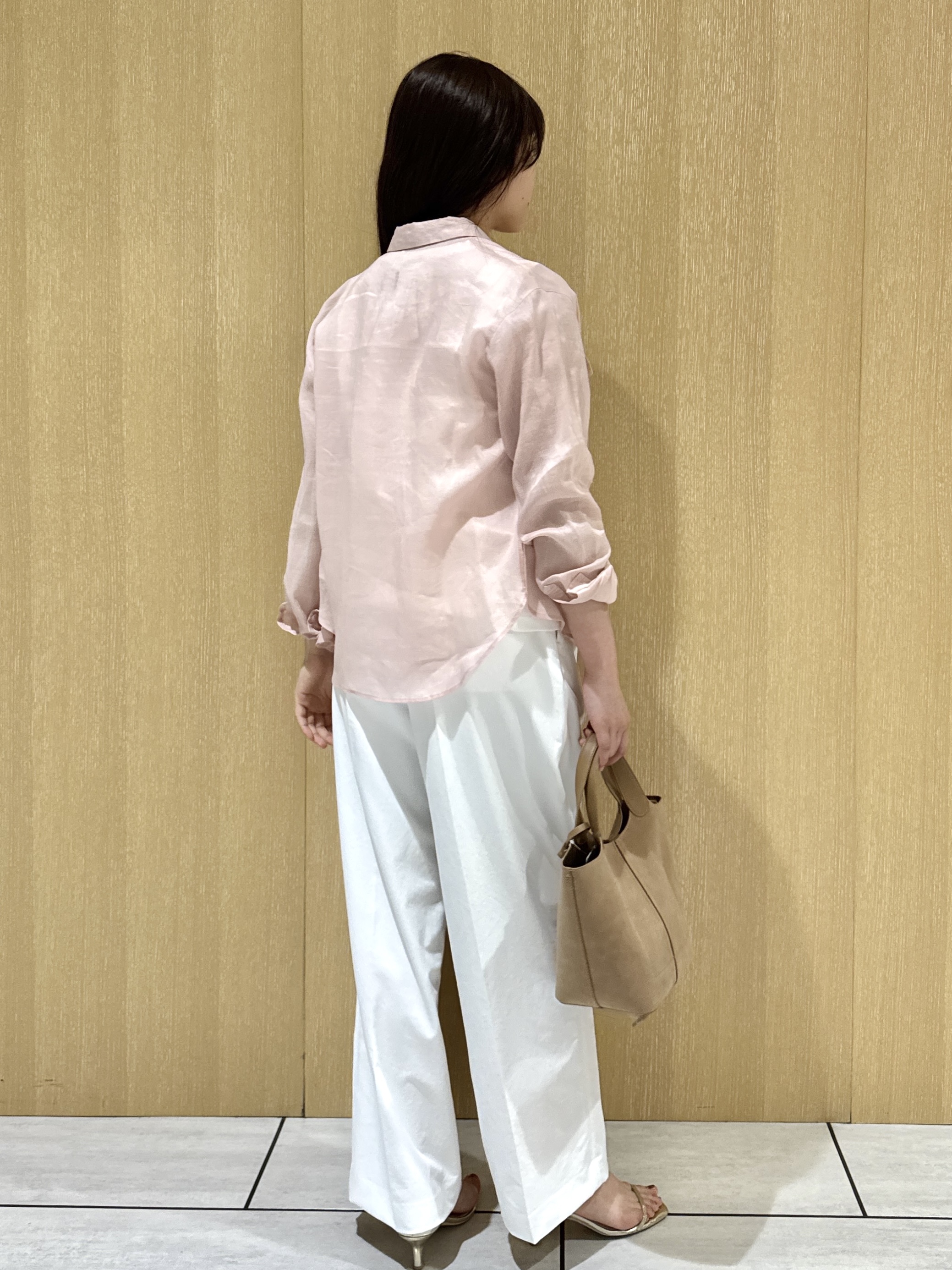 nanaさんの「UNTITLED｜【接触冷感】ドライタッチシャツ」を使ったコーディネート