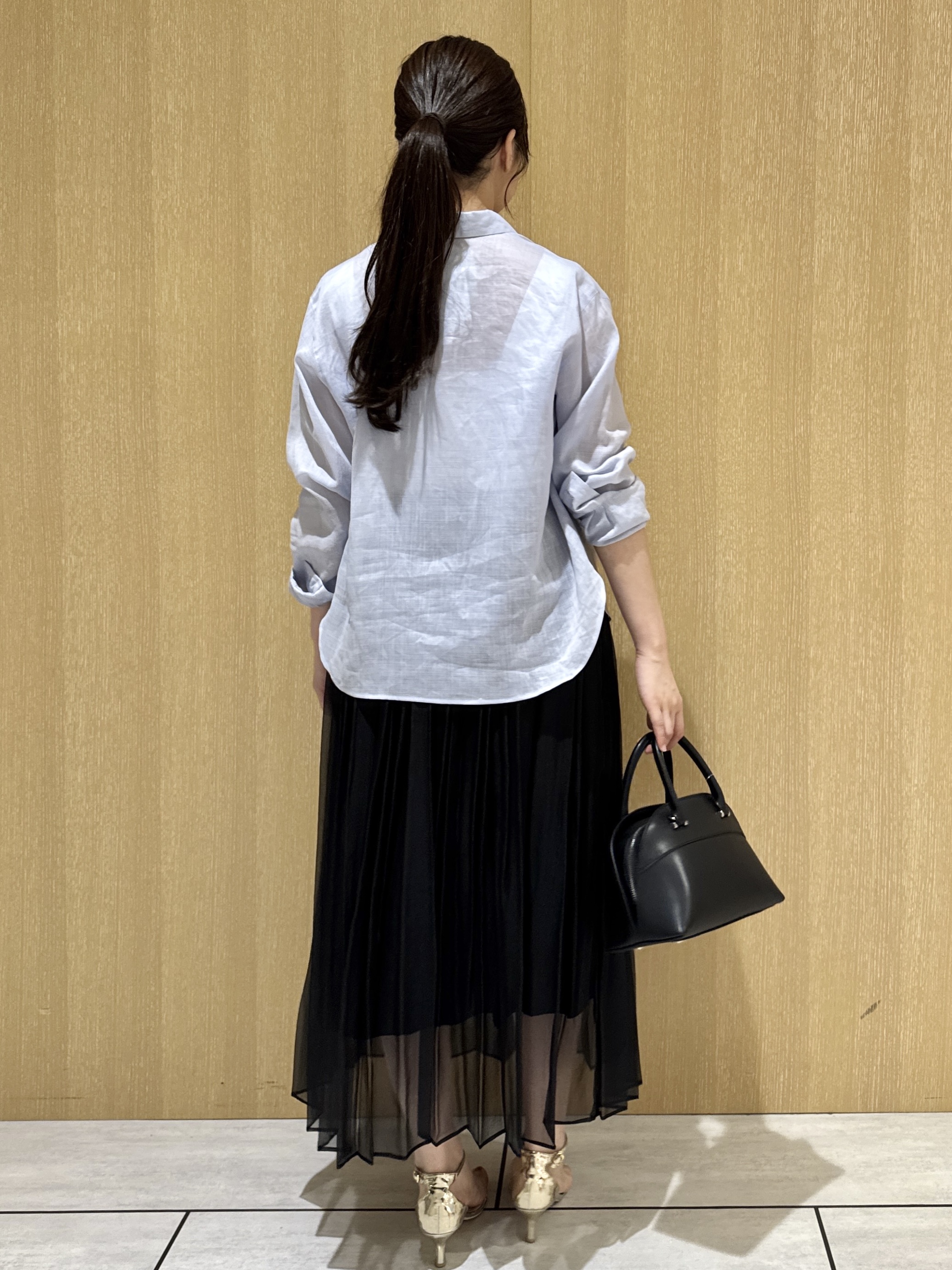 nanaさんの「UNTITLED｜【接触冷感】ドライタッチシャツ」を使ったコーディネート