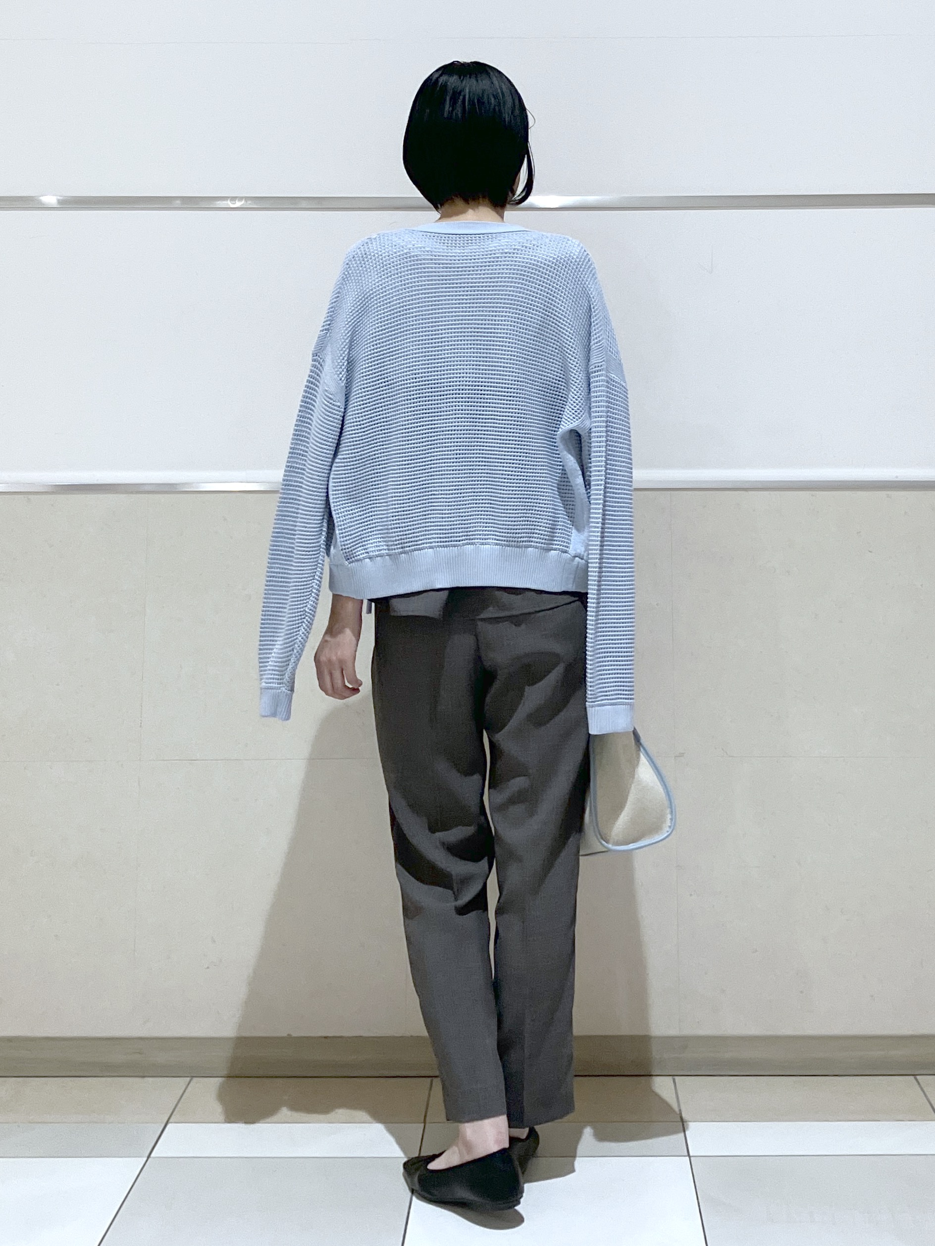 eriko さんの「Dessin｜【セットアップ可/UVカット/洗える】ビスチェドッキングTシャツ」を使ったコーディネート