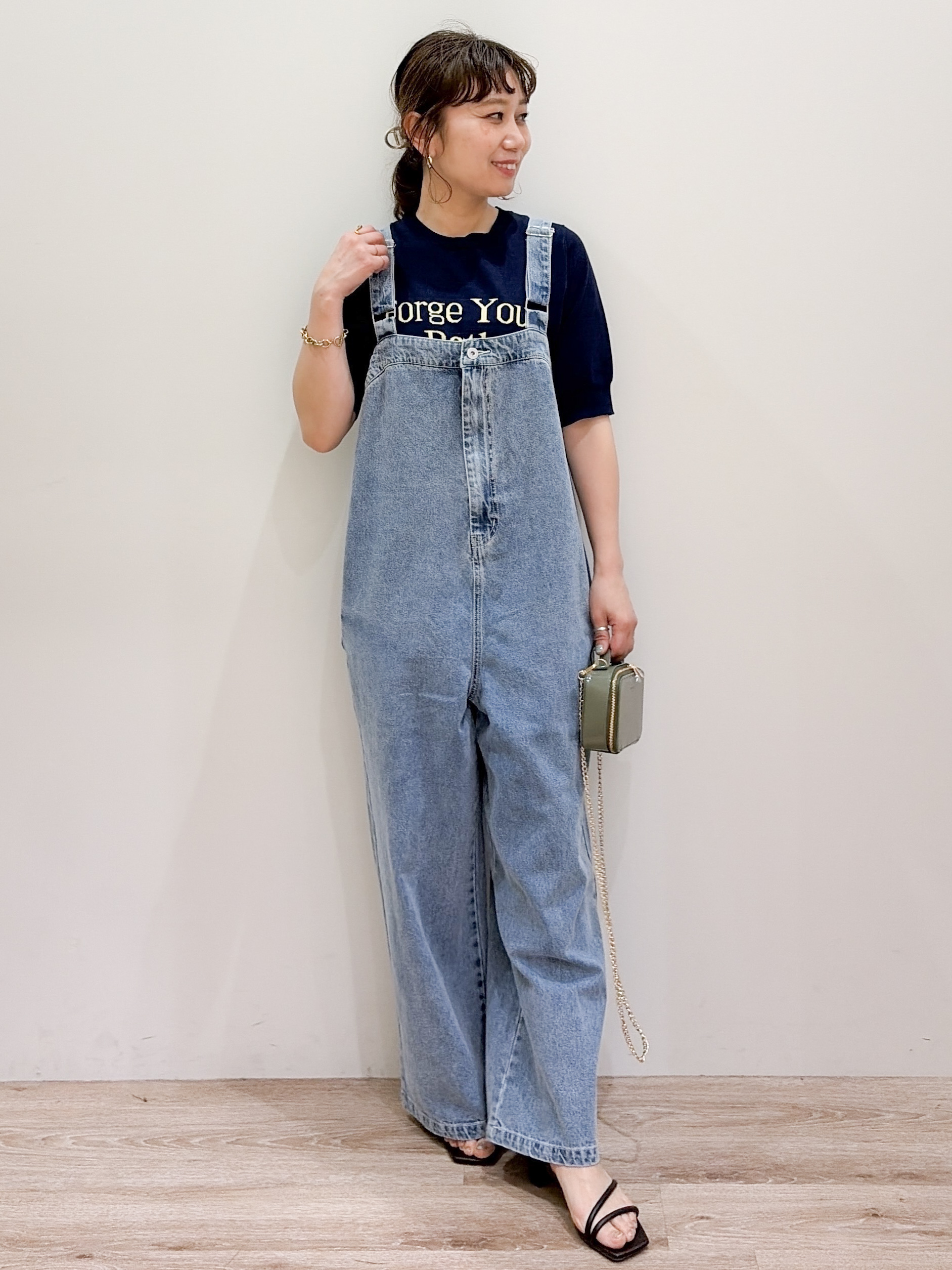 risayanさんの「OPAQUE.CLIP｜刺繍レースケープ【洗濯機OK】」を使ったコーディネート