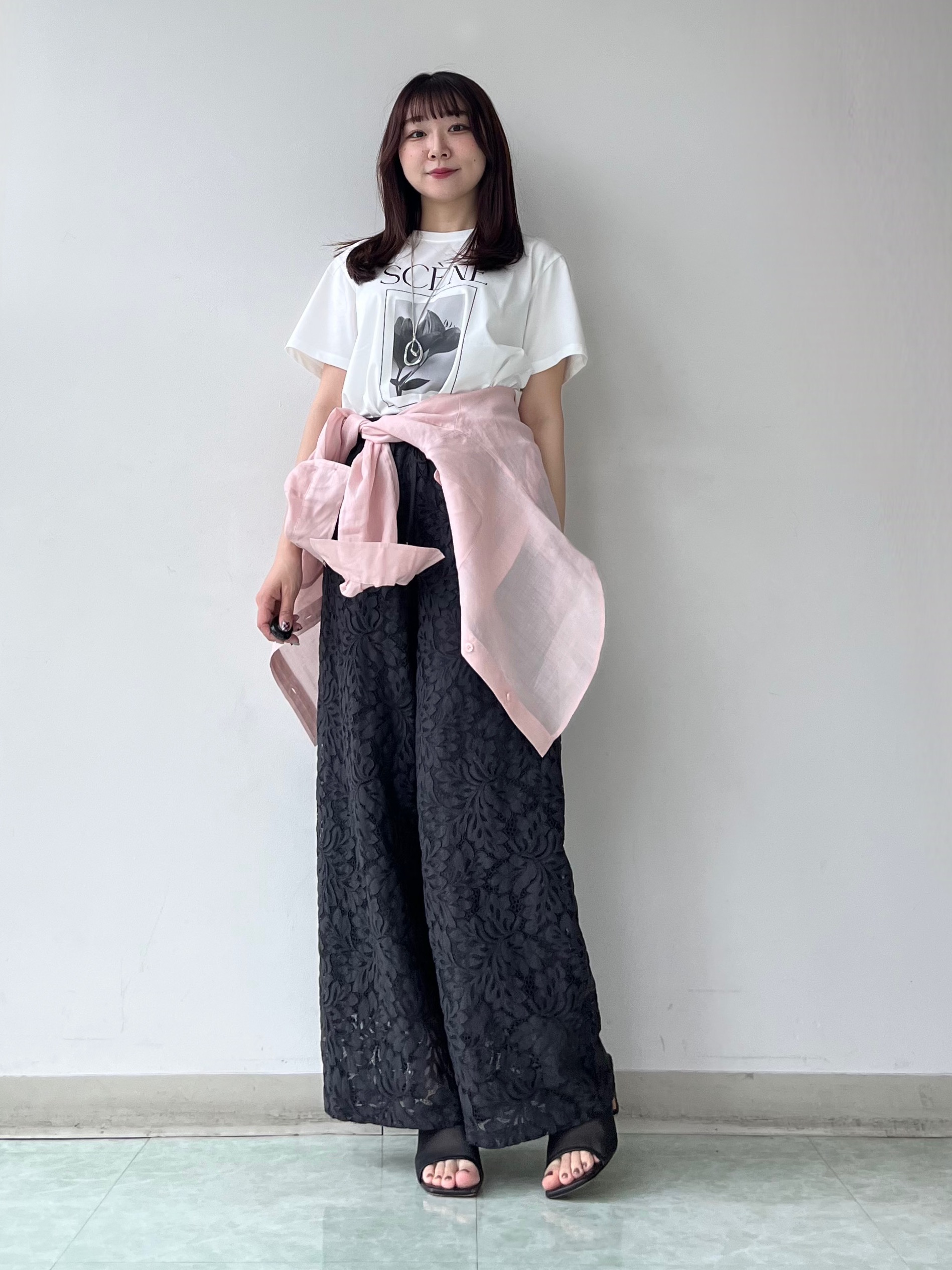 KAHOさんの「UNTITLED｜【接触冷感】ドライタッチシャツ」を使ったコーディネート